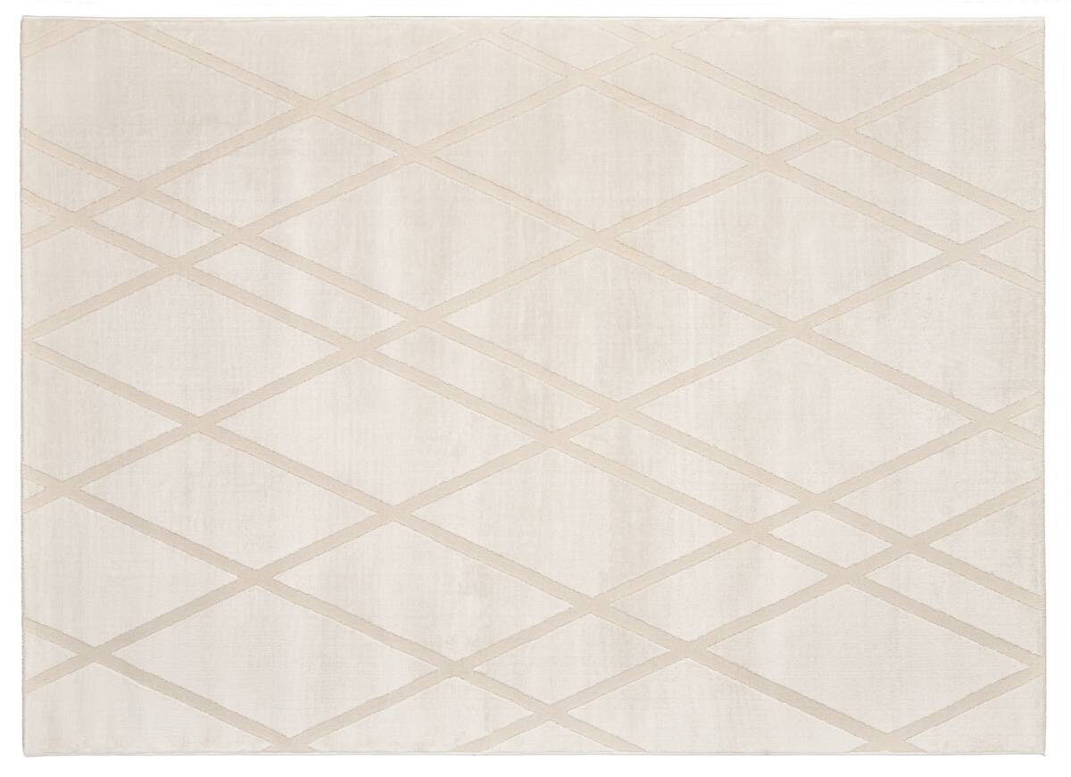 Webteppich Lucy creme B/L: ca. 80x140 cm