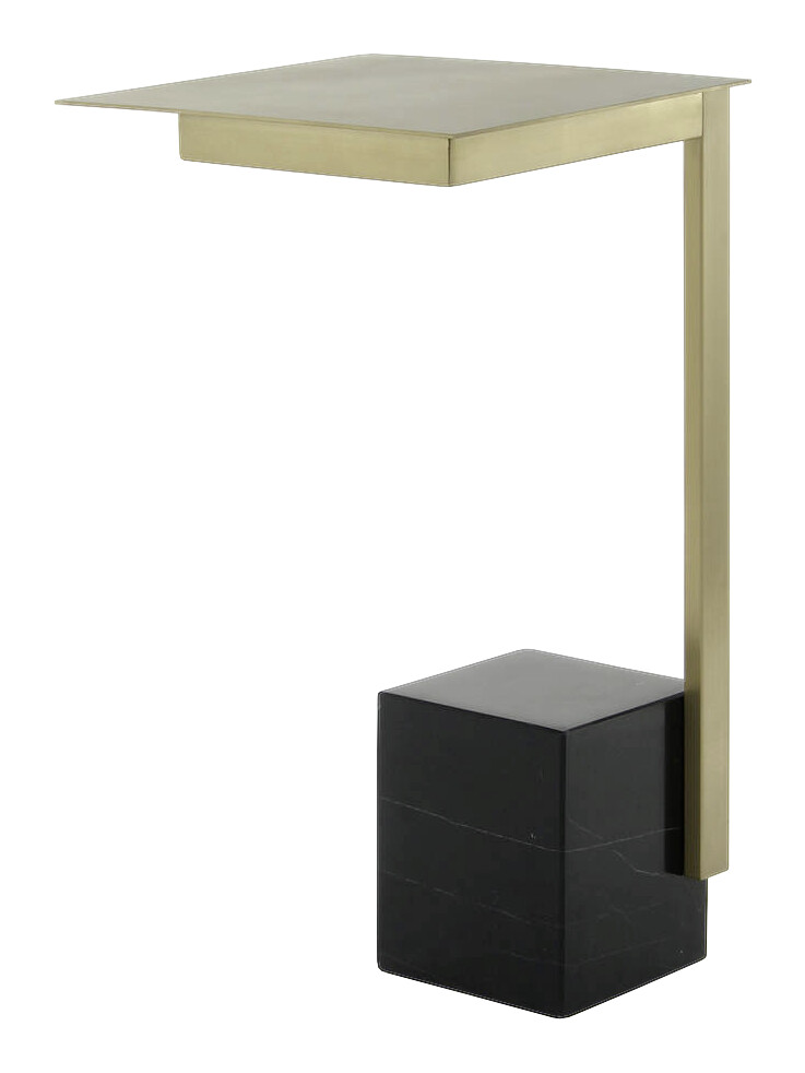 Beistelltisch Rocio 201 Marmor B/H/T: ca. 30x30x56 cm