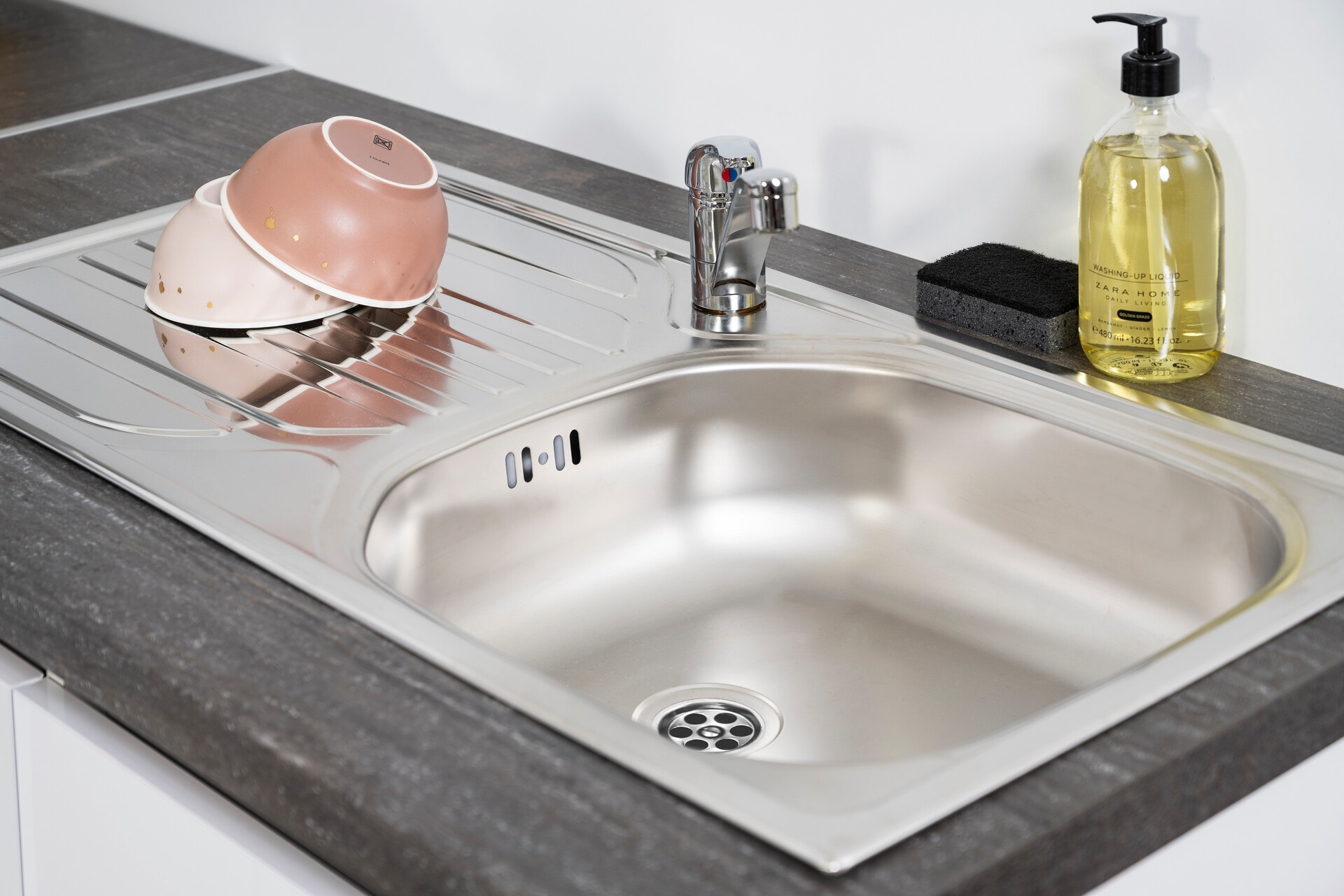 Respekta Küchenblock Premium weiß hochglänzend B/H/T: ca. 345x220,5x172 cm