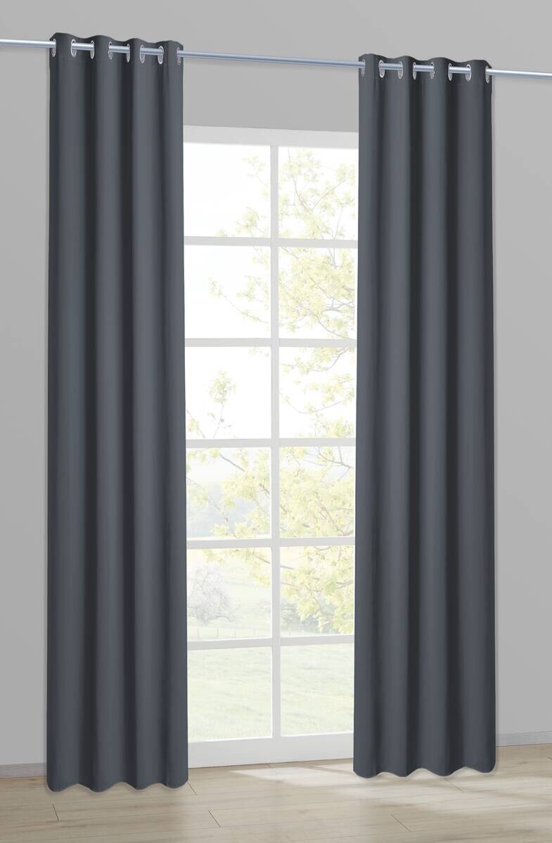 Verdunklungsvorhang Iglu anthrazit B/L: ca. 140x245 cm