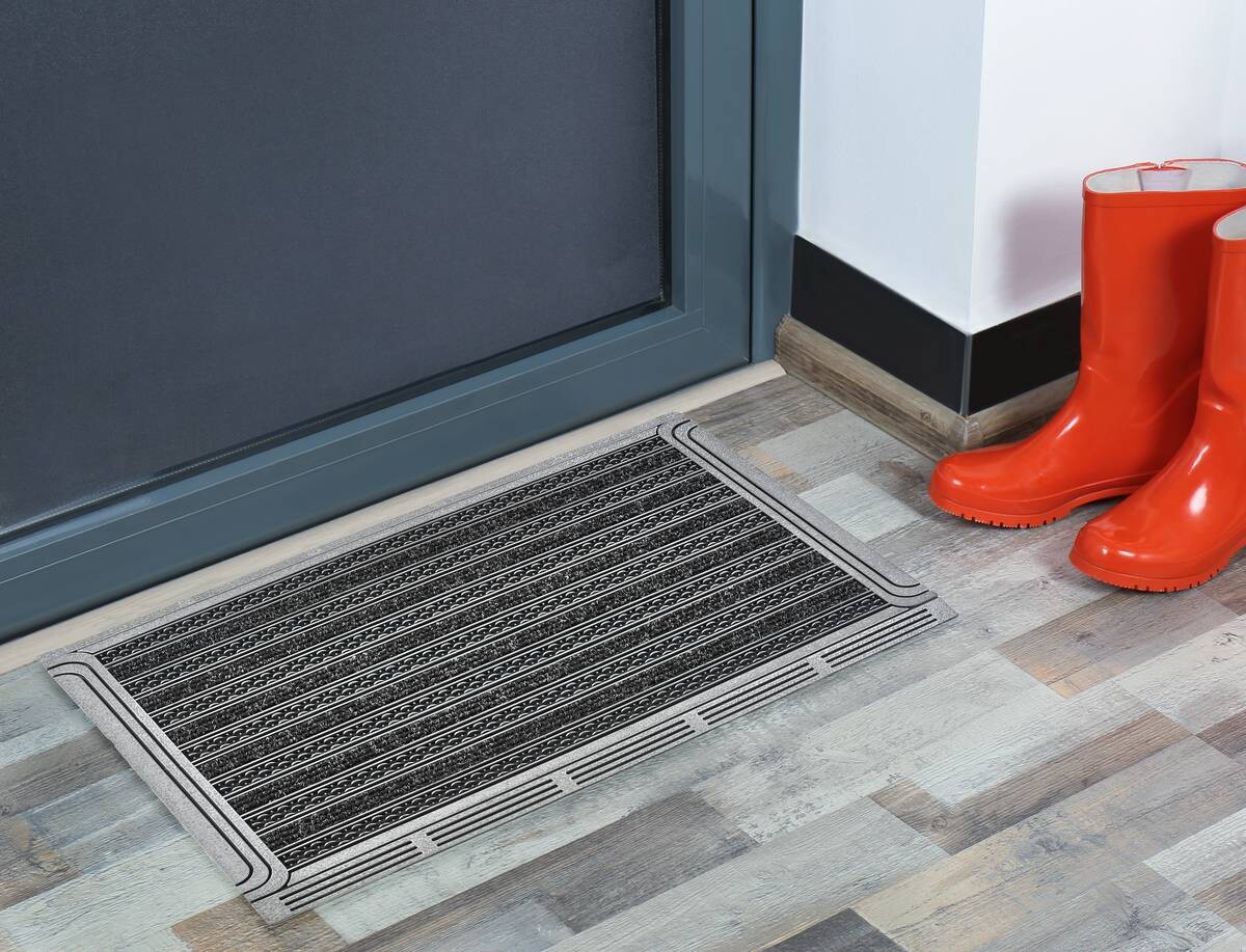 Fußmatte anthrazit B/L: ca. 44x70 cm