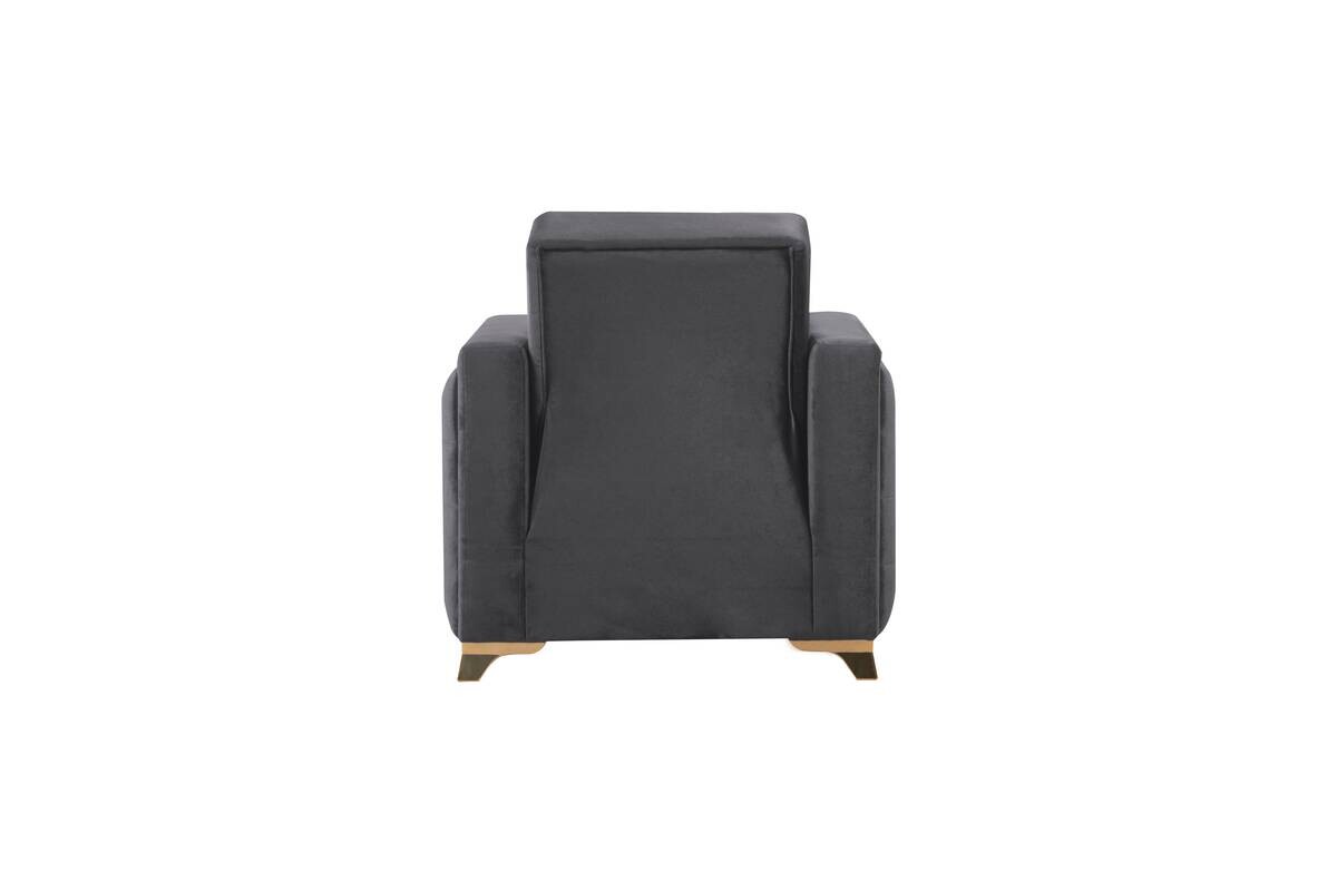 Sofa 3-2-1 Cavana grau Microfaser