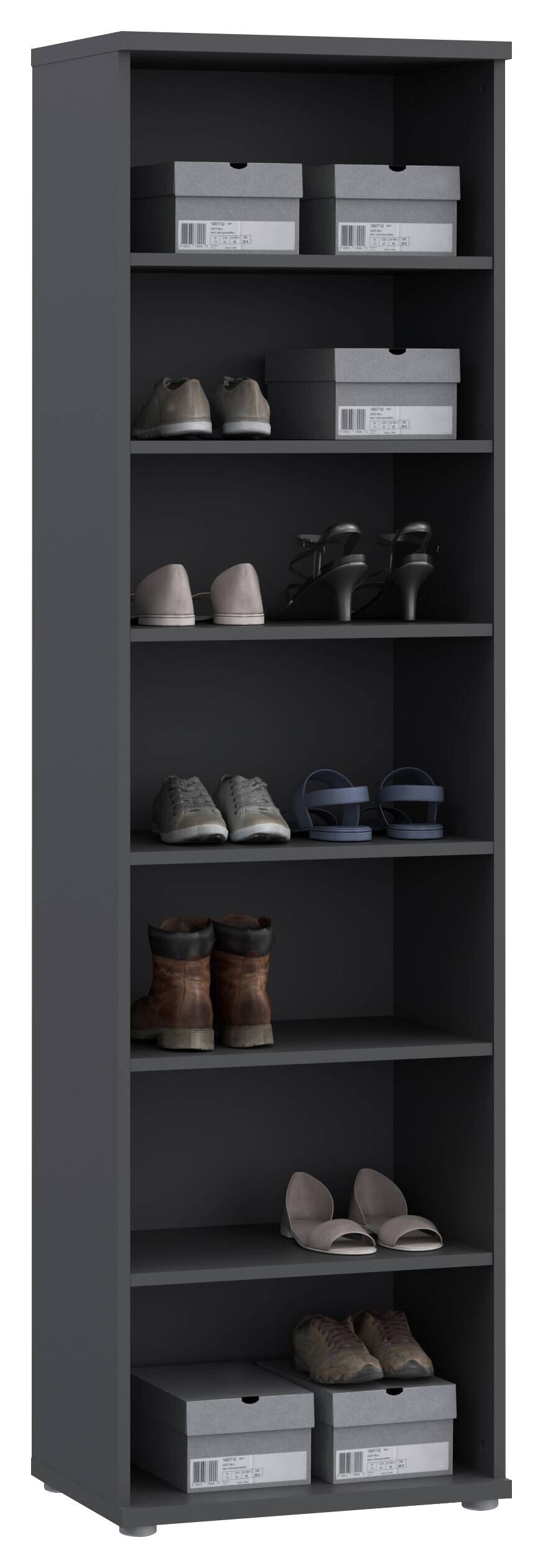 Mehrzweckschrank  anthrazit B/H/T: ca. 50x179x35 cm