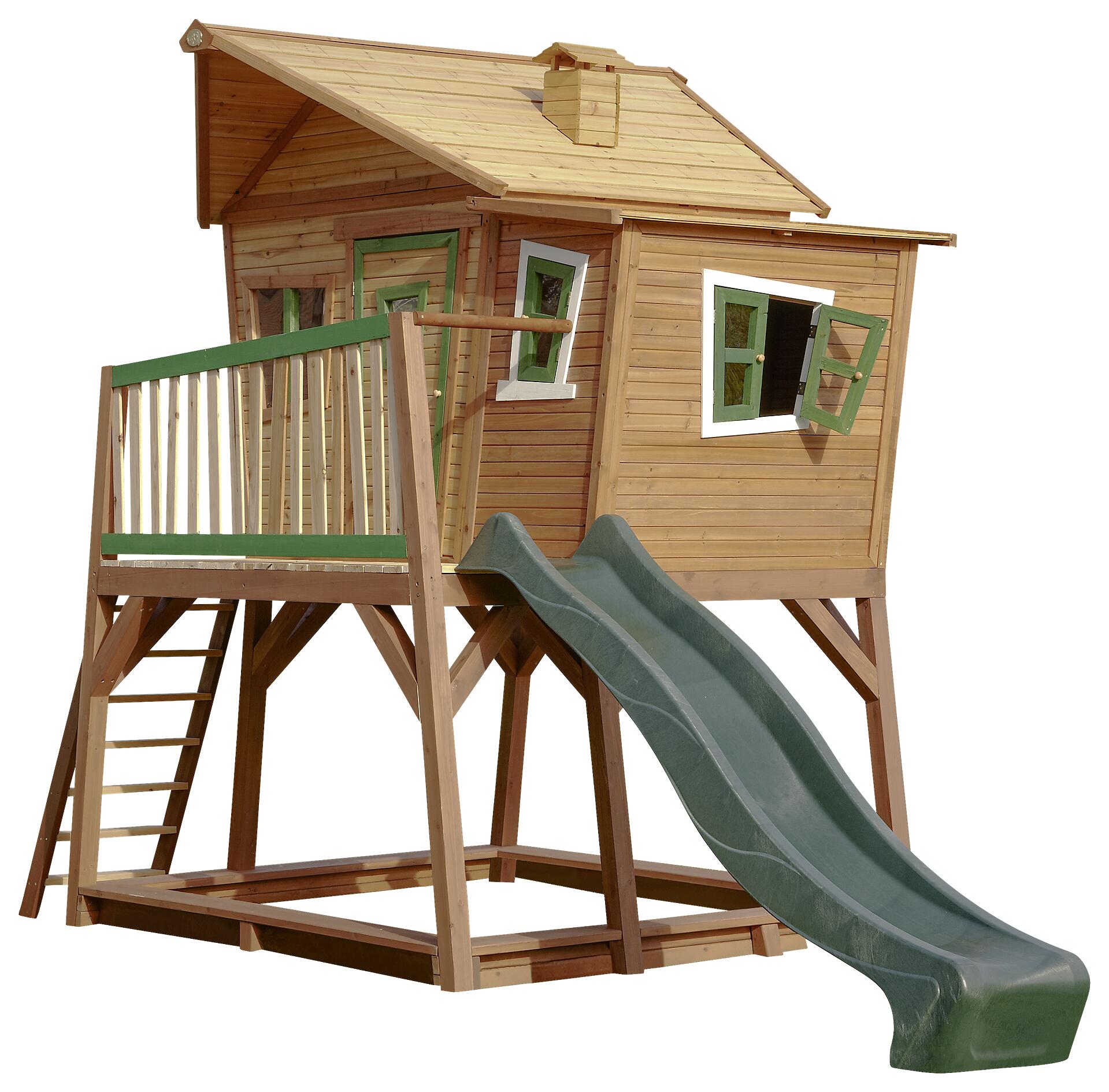 AXI Spielhaus Max multicolor B/H/T: ca. 432x288x193 cm