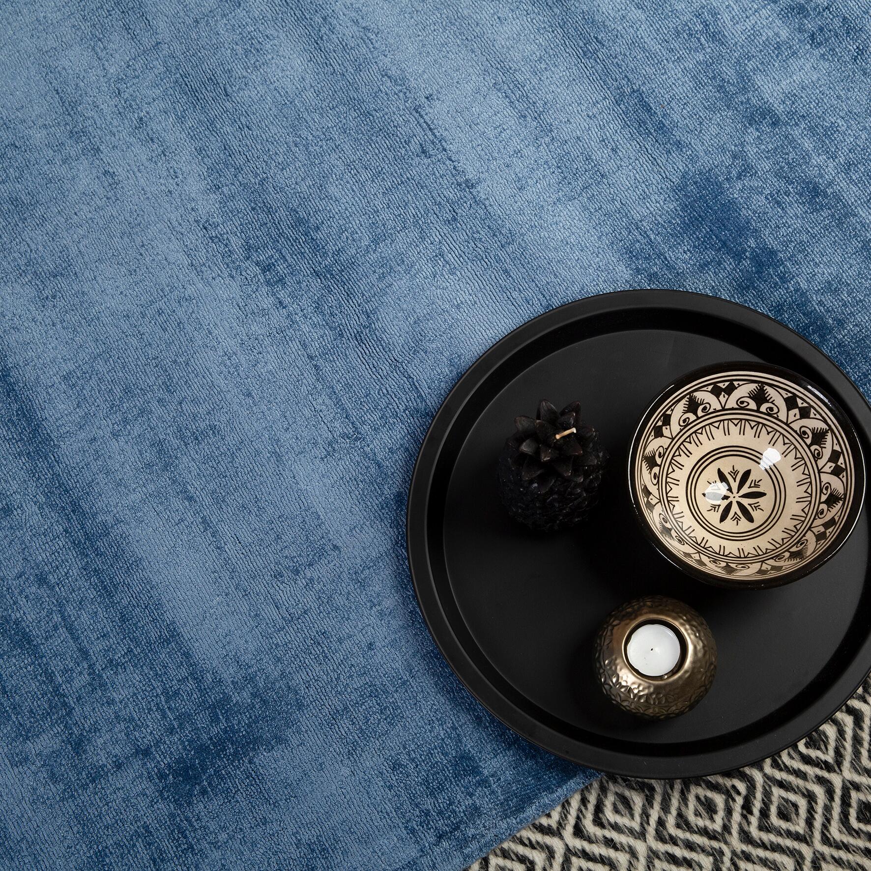 Obsession Teppich My Indigenous blau B/L: ca. 140x200 cm