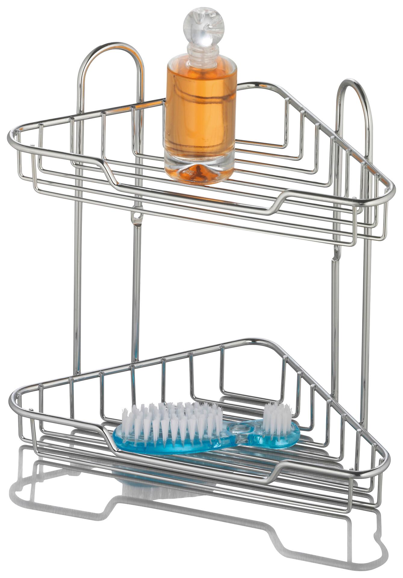 Eckregal Chrom Chrom B/H/L: ca. 19x25x19 cm