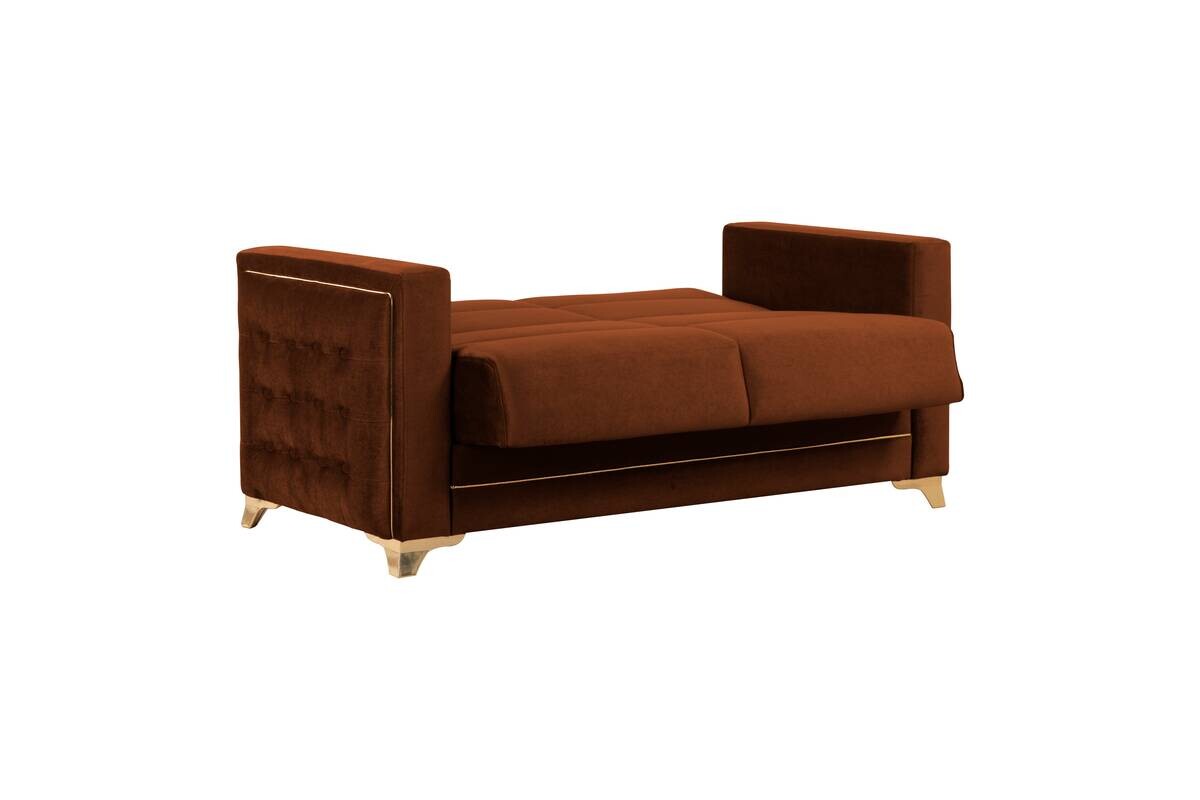 Sofa 3-2-1 Cavana zimtbraun Microfaser