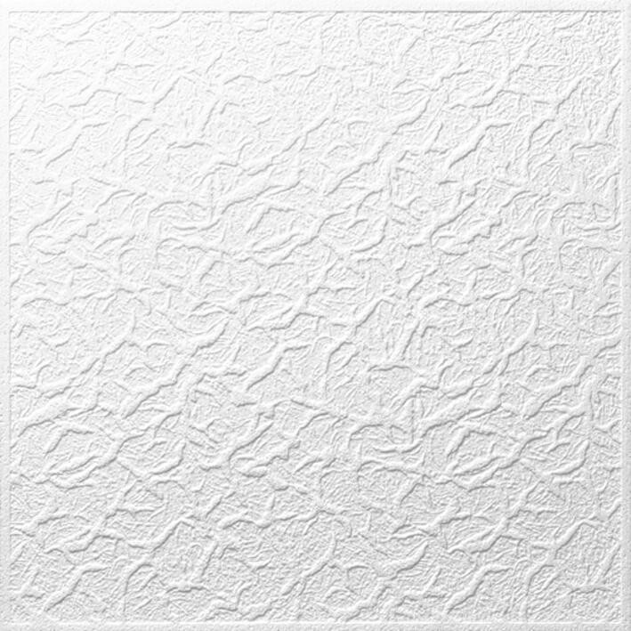 Deckenplatte weiß B/L/S: ca. 50x50x0,6 cm