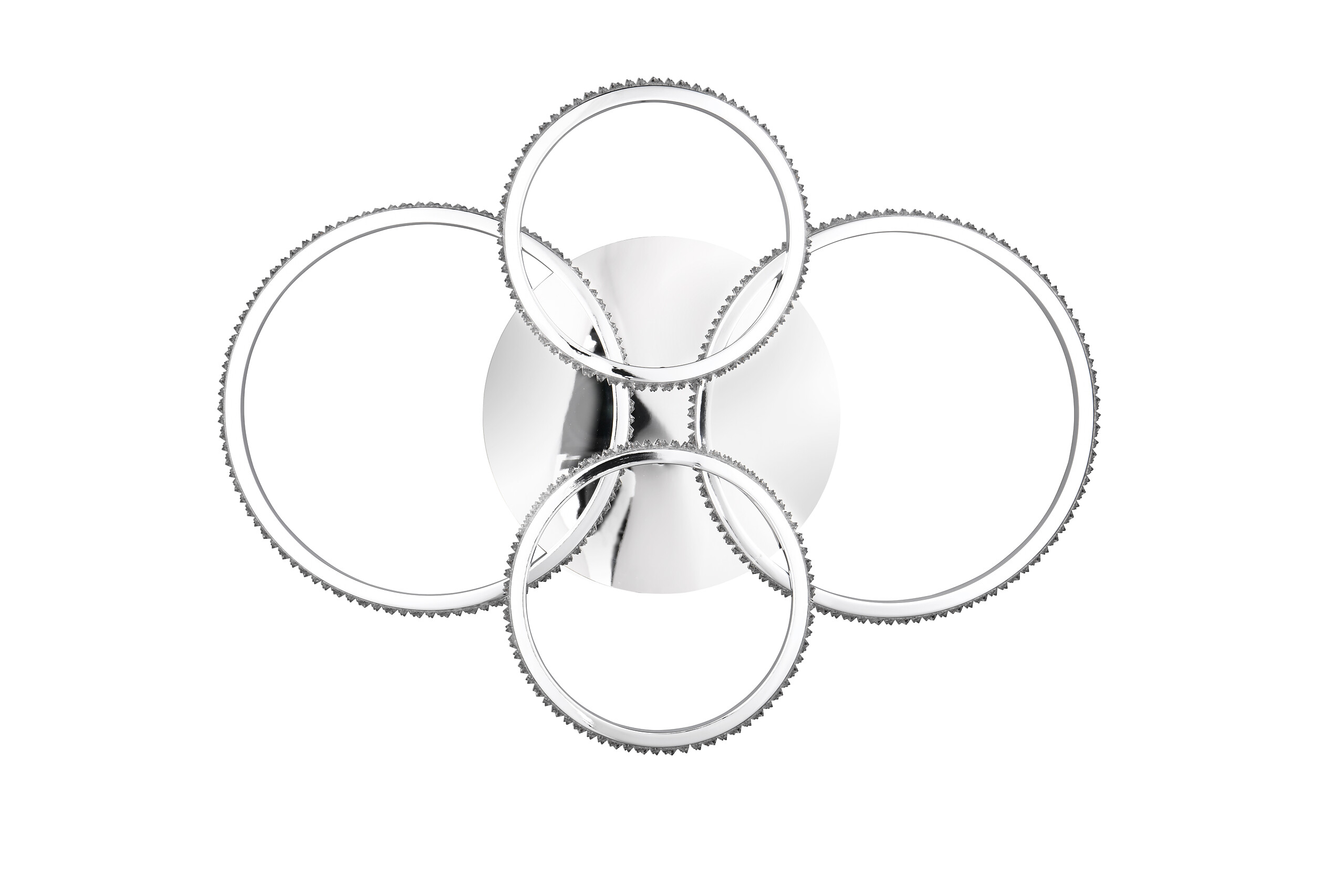 Reality LED-Deckenleuchte Cires Chrom Metall B/H/L: ca. 8,5x49,5x65,5 cm