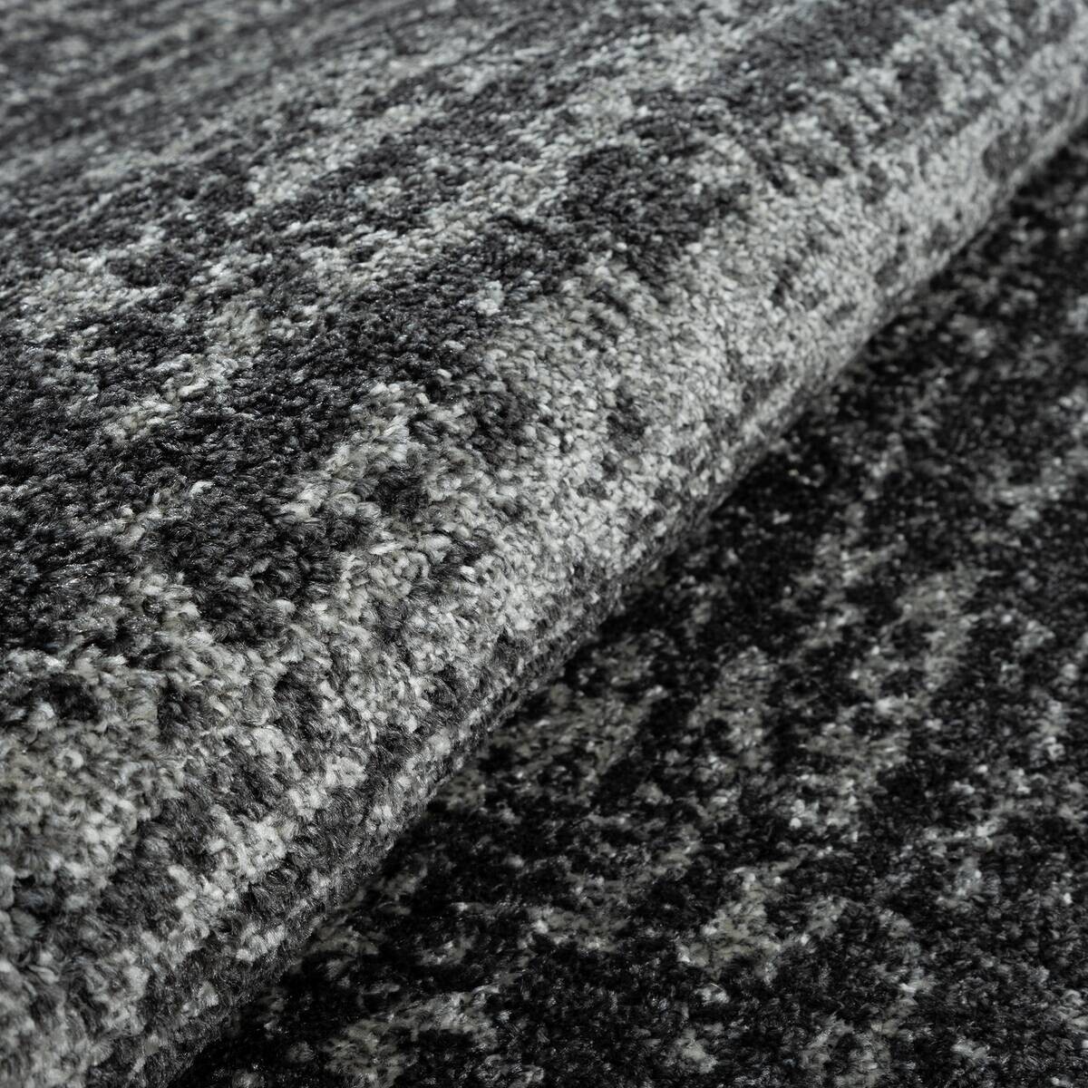 Sanat Kurzflorteppich OSLO schwarz B/L: ca. 160x230 cm