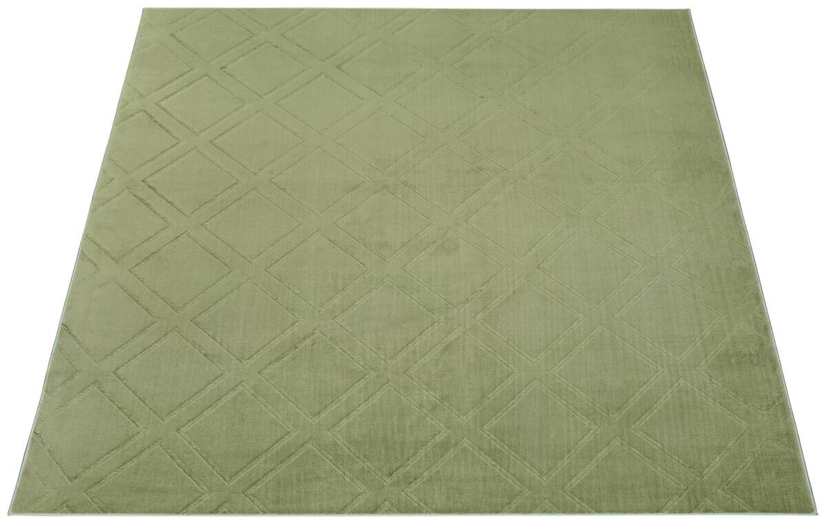 Teppich Monaco dunkelgrün B/L: ca. 120x160 cm