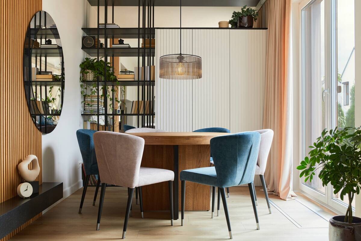 GLOBO Pendelleuchte LEEDS 33080108 Rauch schwarz Metall Kunststoff H/D: ca. 135x35 cm E27 1 Brennstellen