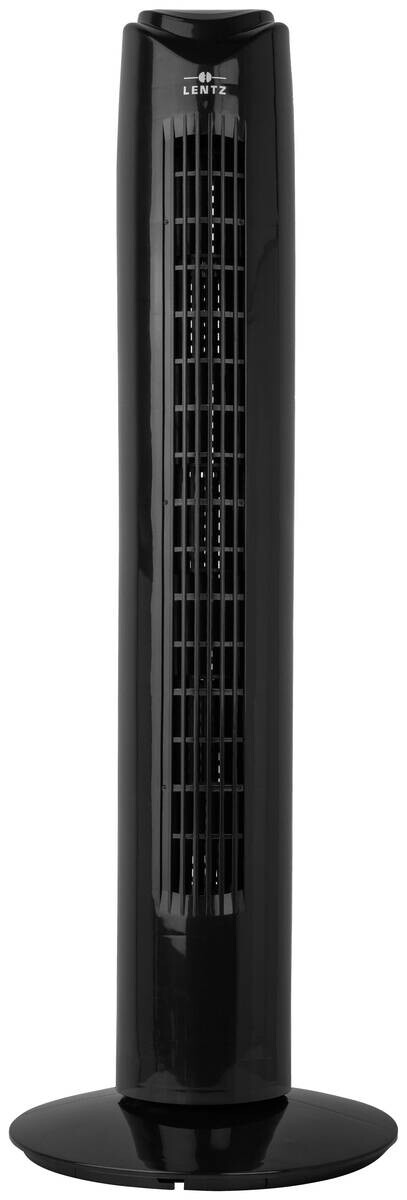 Lentz Turmventilator schwarz B/H/T: ca. 15,5x81x16 cm
