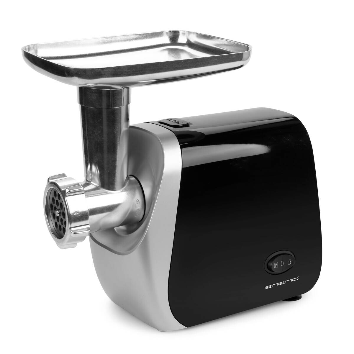 Emerio Fleischwolf MG-130207 schwarz silber Kunststoff Edelstahl B/H/T: ca. 13x21x24 cm