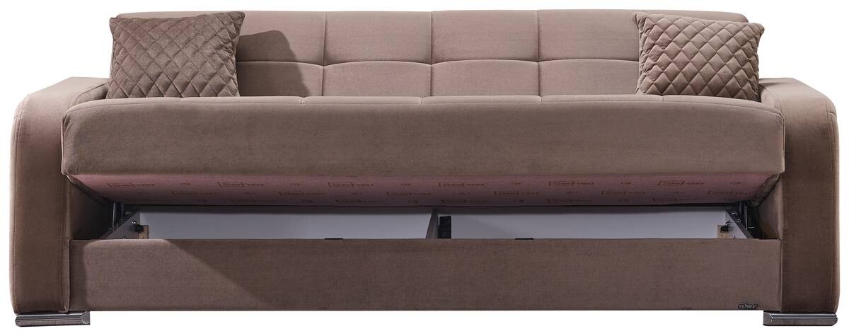 Sofa 3-2-1 Orlando graubraun
