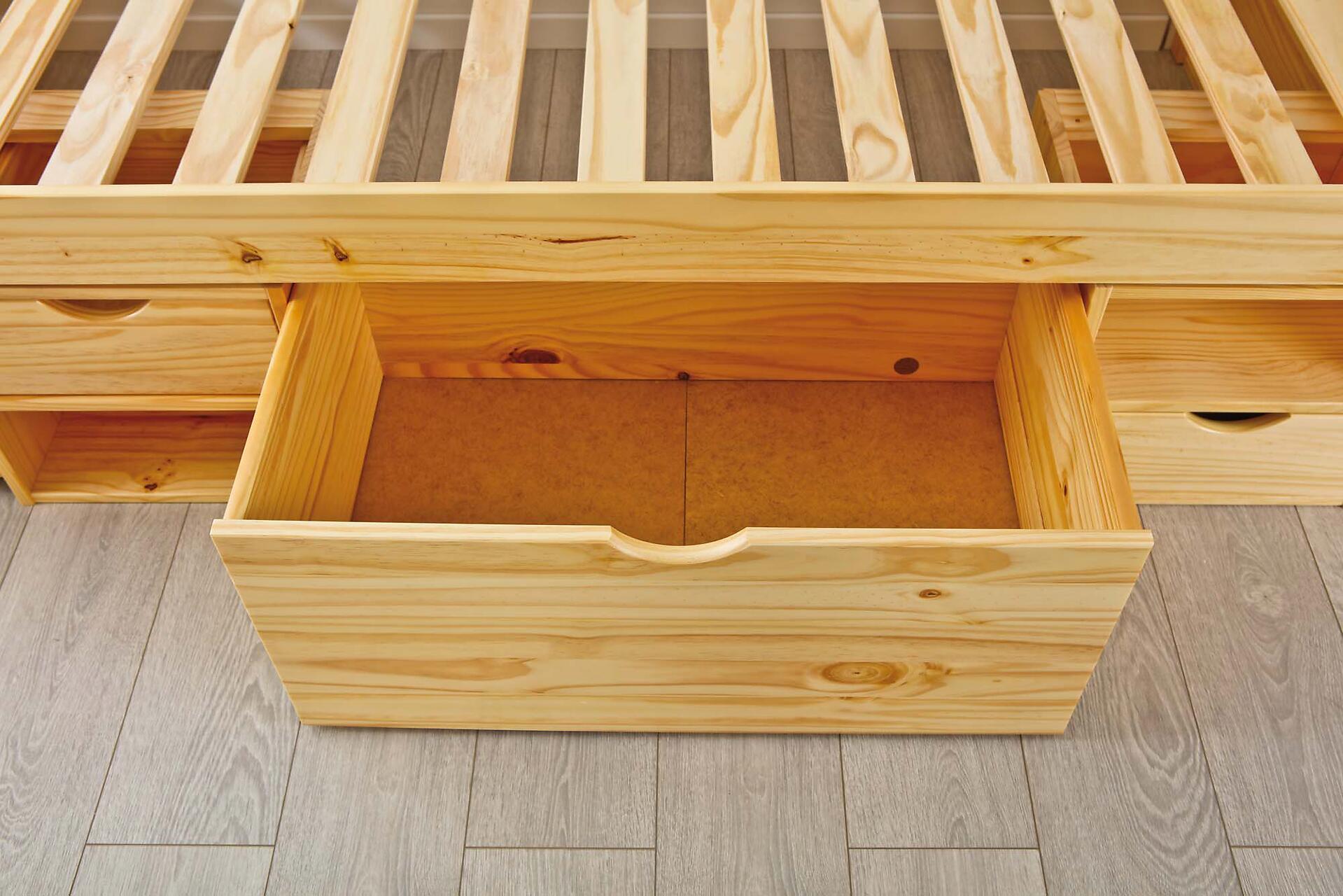 Funktionsbett Claas natur Liegefläche B/L: ca. 90x200 cm