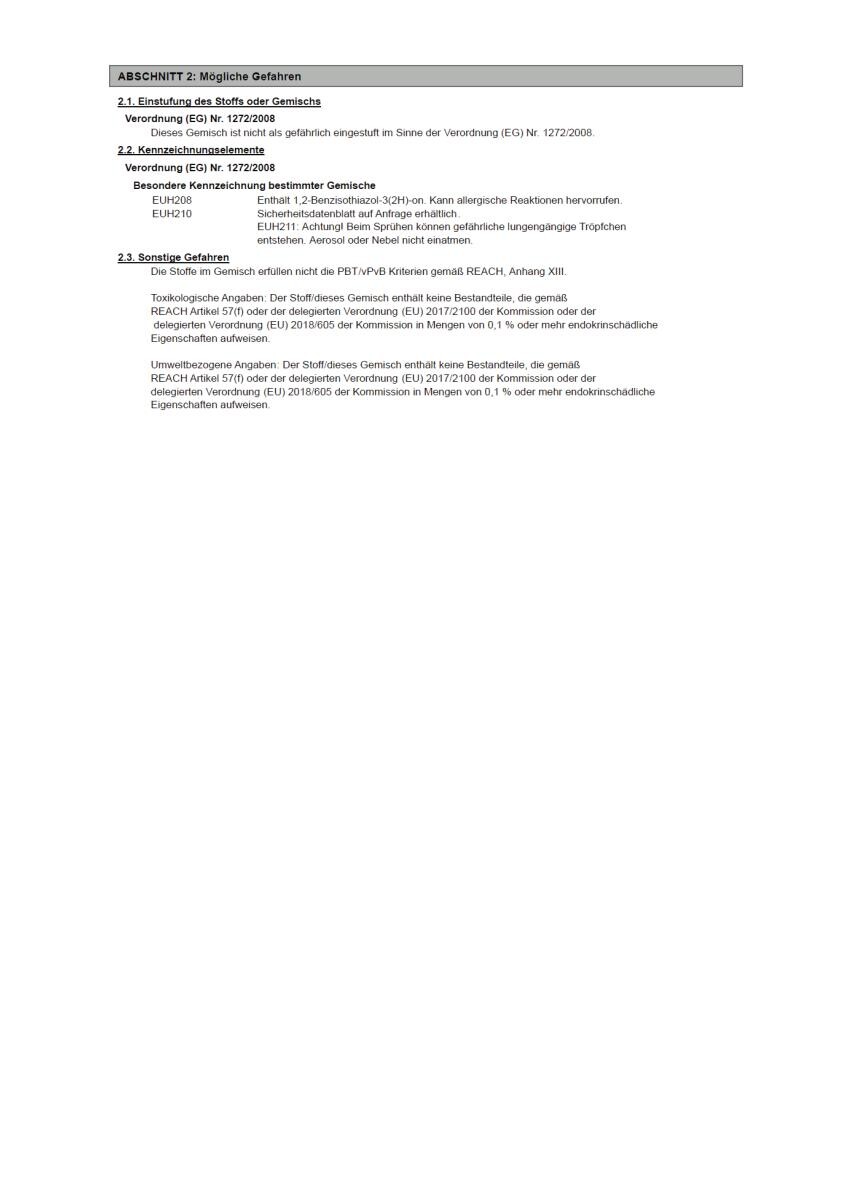 POCOline Weißlack weiß seidenmatt ca. 0,25 l