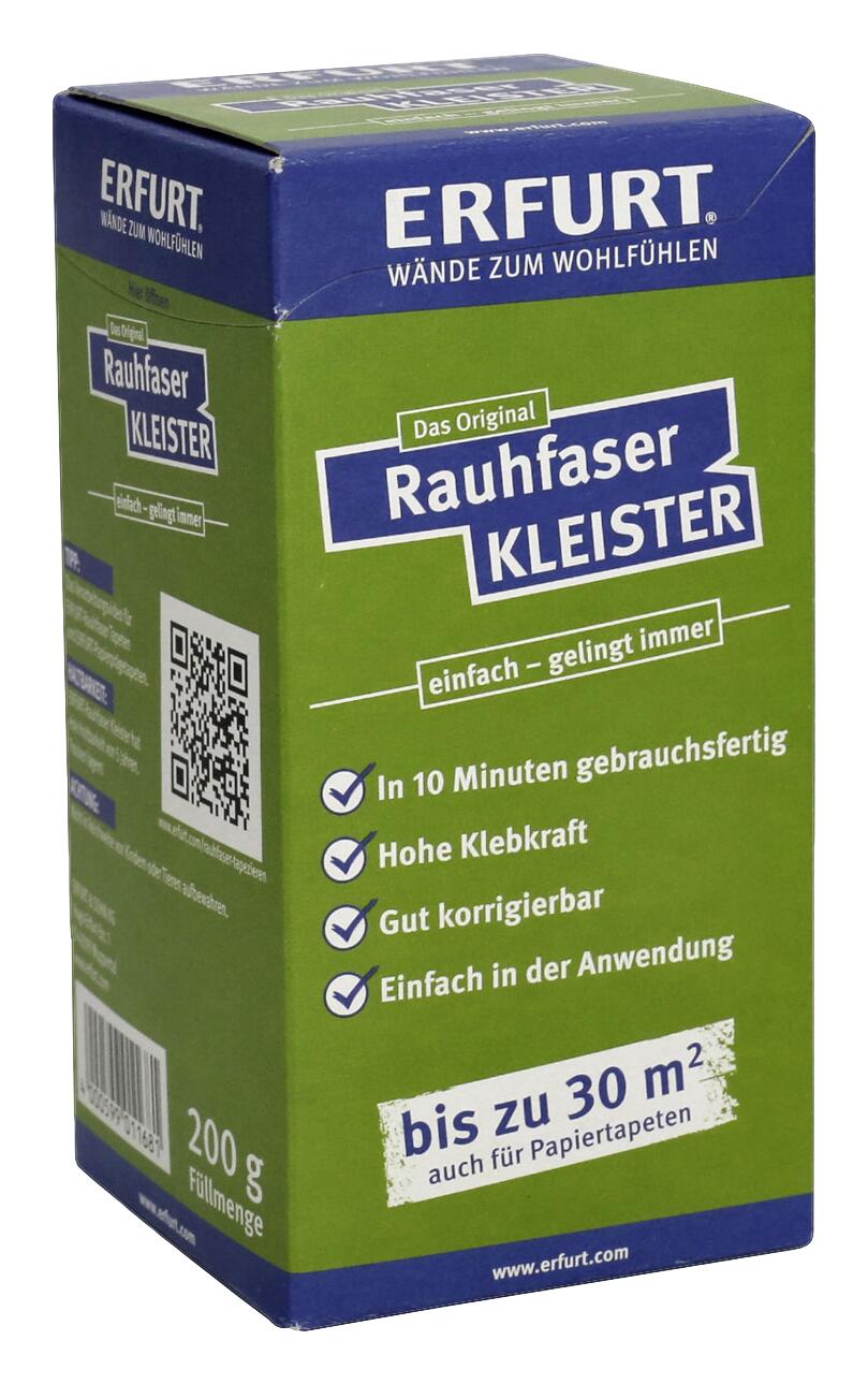 Erfurt Tapetenkleister Rauhfaser ca. 0,2 kg