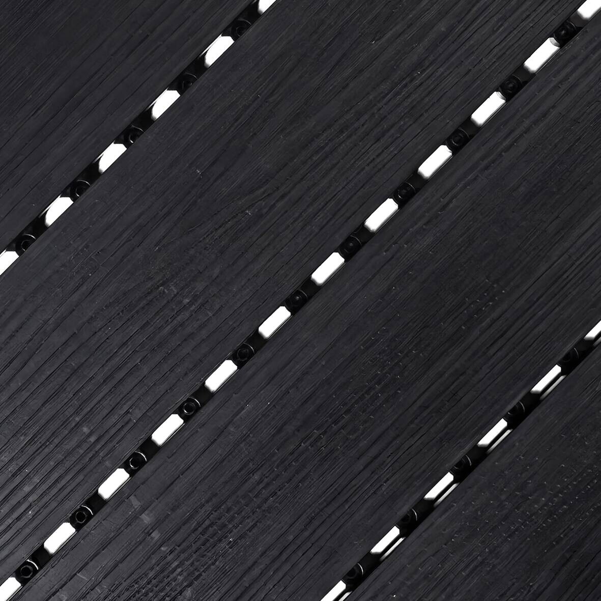 POCOline Terrassenfliese WPC, 6 Stück im Paket anthrazit B/L: ca. 30x30 cm