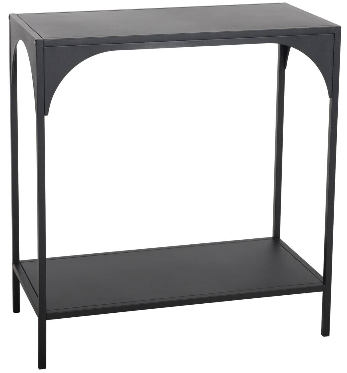 Konsole Maike schwarz Metall B/H/T: ca. 70x75x35 cm