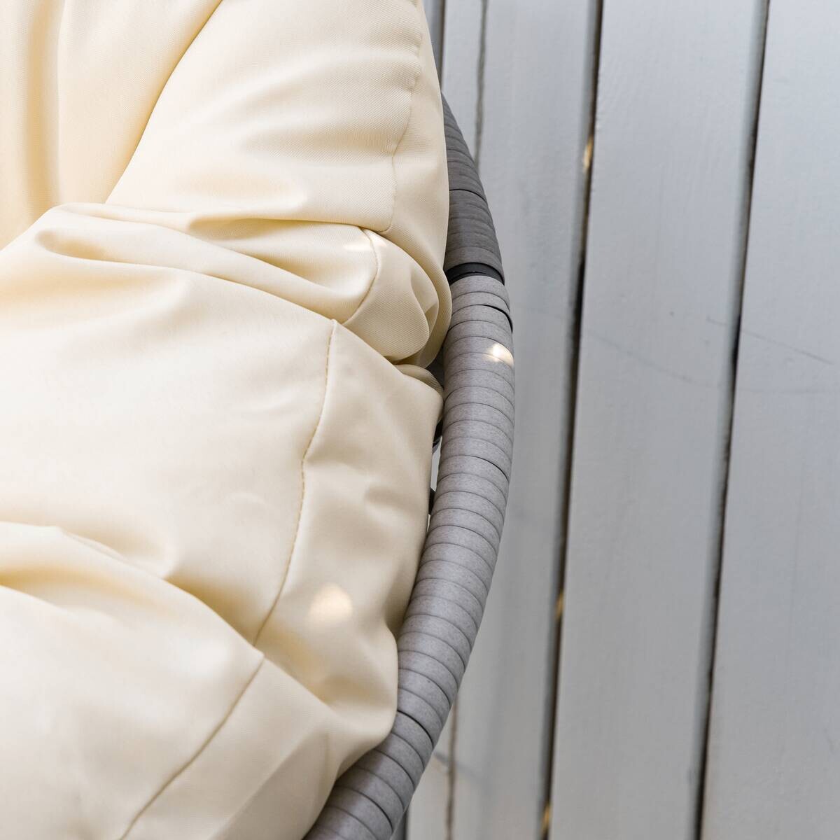 Outsunny Gartensessel beige Polyester B/H/L: ca. 97x87x90 cm