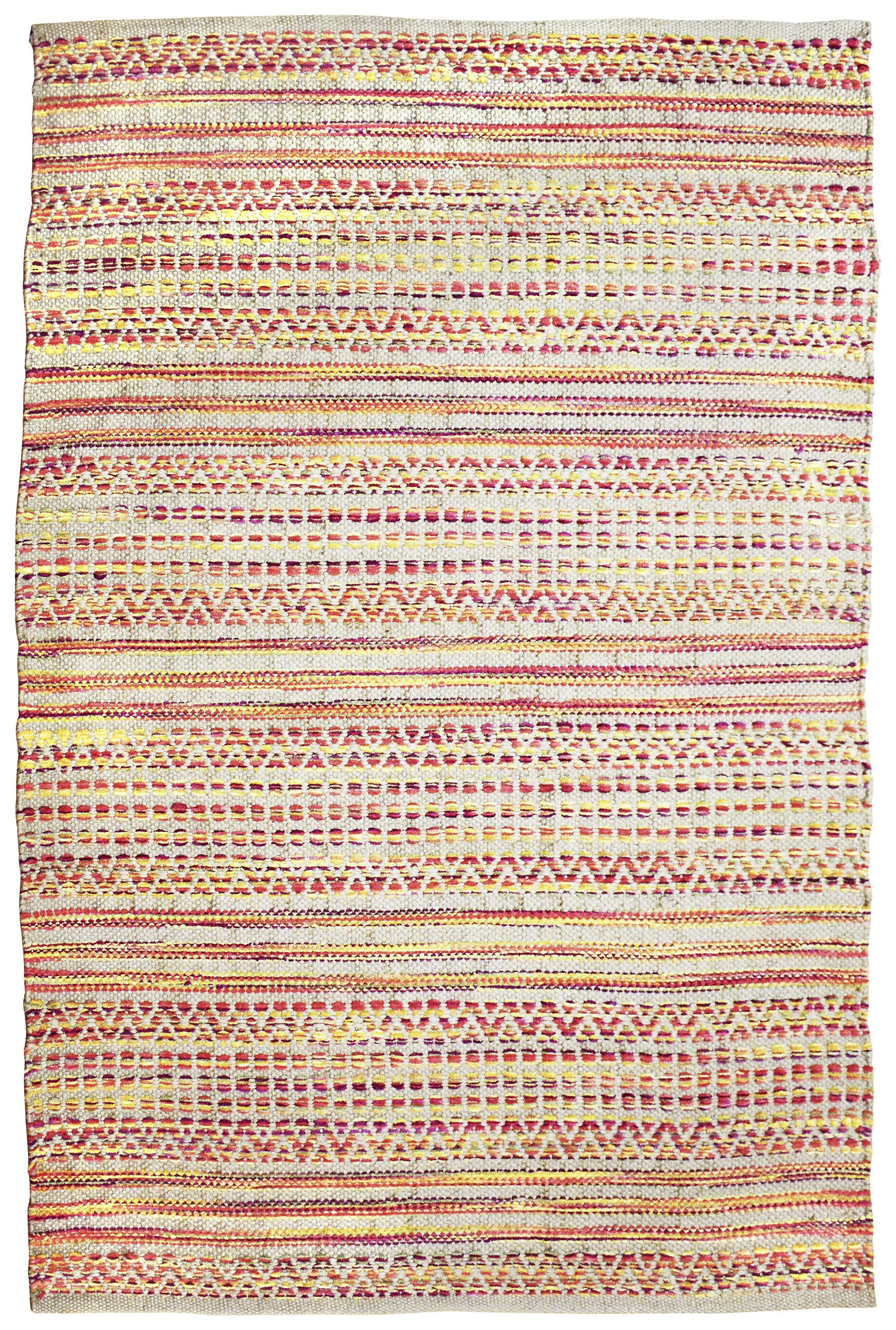Kayoom Kurzflorteppich Sienna 710 rot B/L: ca. 120x170 cm