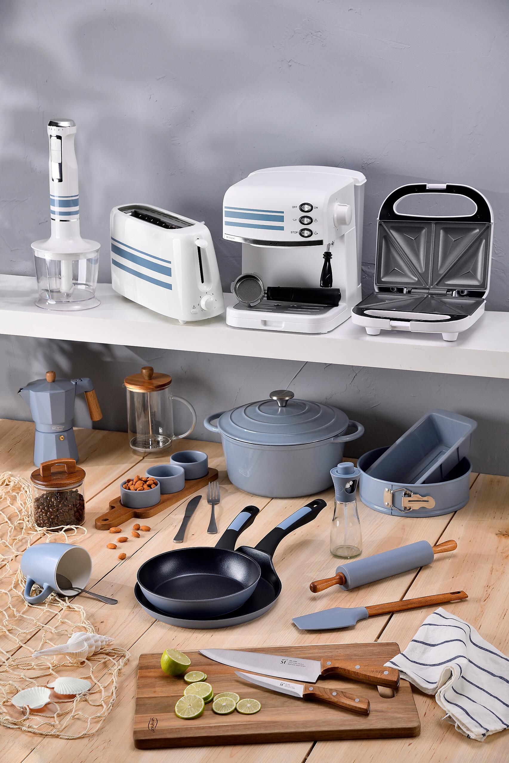 SAN IGNACIO Besteckset HAPPIE COLORS bunt Edelstahl 24 tlg.