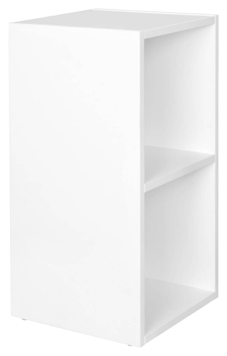 Standregal weiß B/H/T: ca. 30x60x30 cm