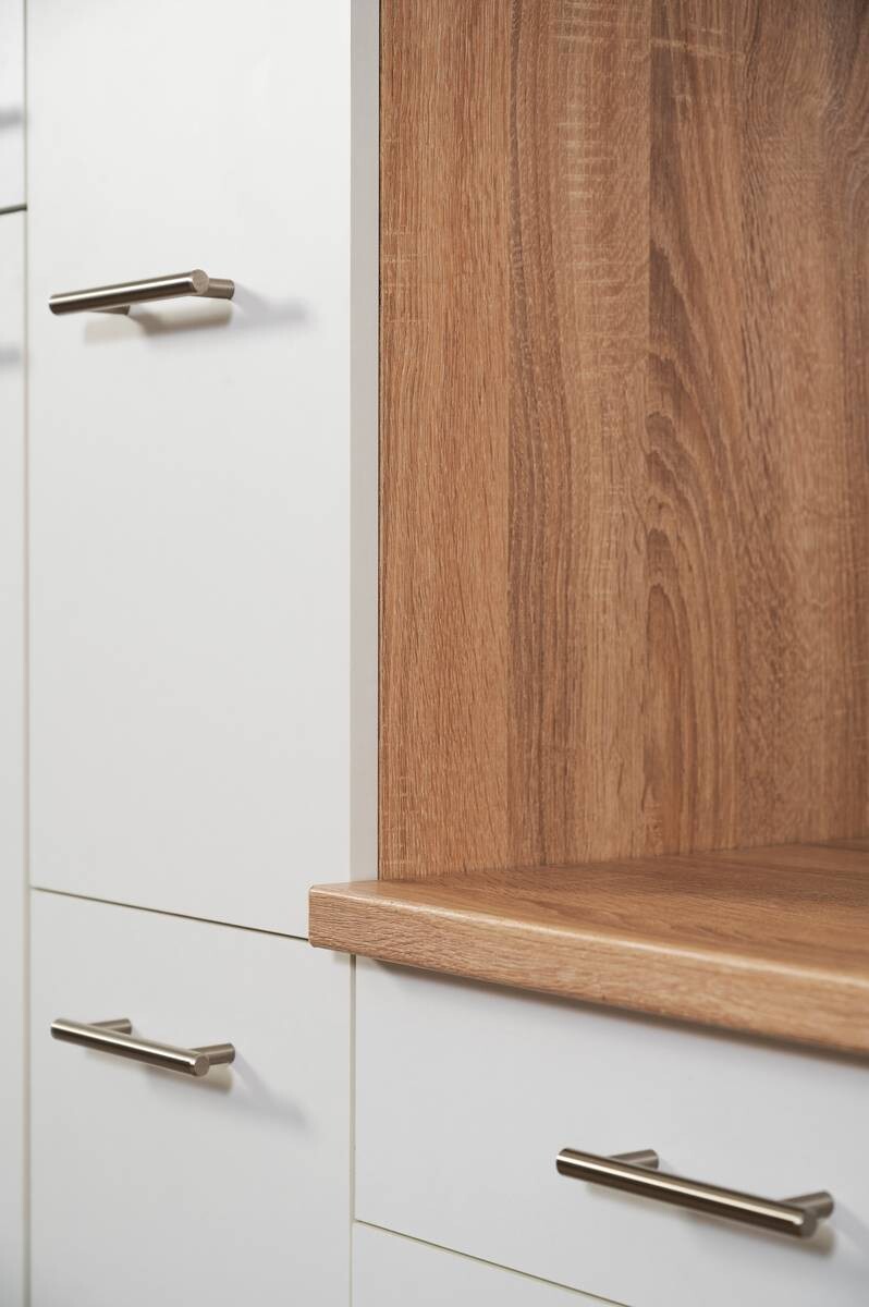 Respekta Küchenblock Economy weiß B/H/T: ca. 310x200x60 cm