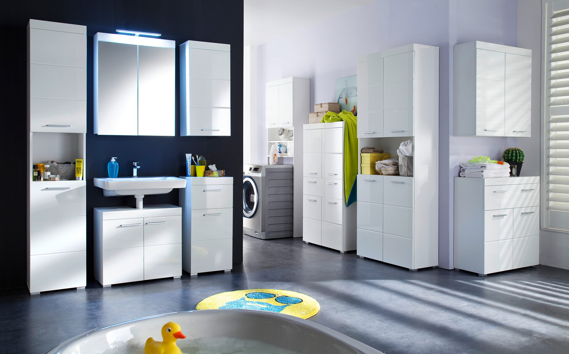 Badhochschrank Amanda B/H/T: ca. 73x190x31 cm