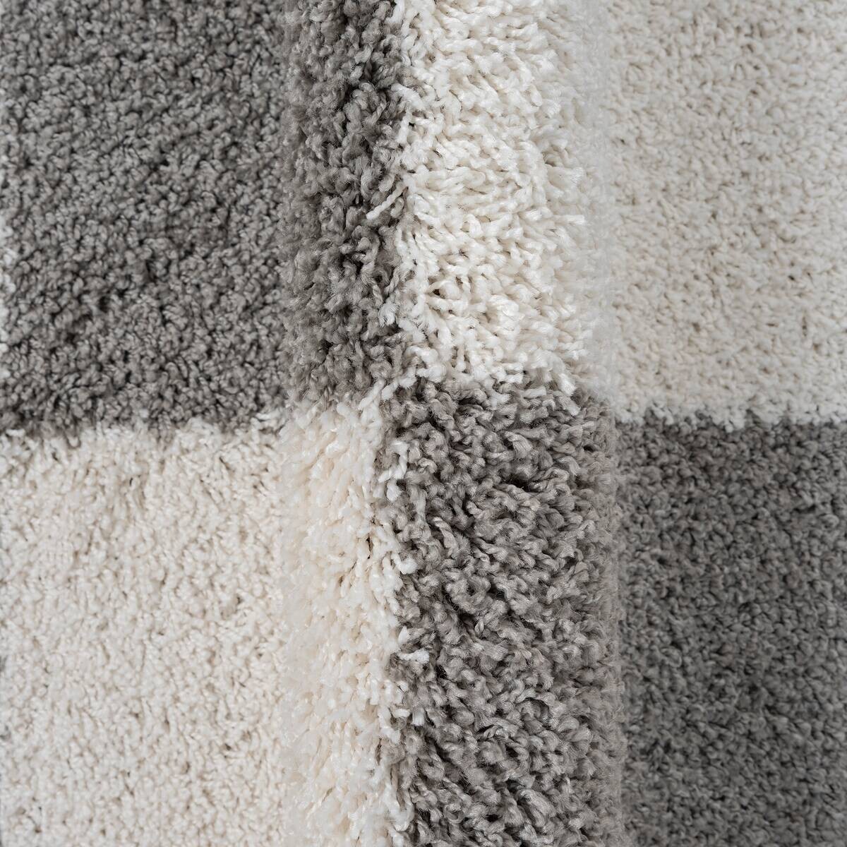 Sanat Hochflorteppich MILANO hellgrau D: ca. 120 cm