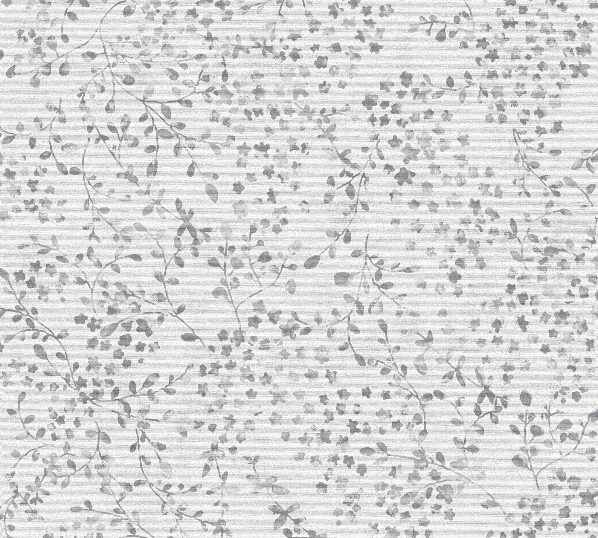 A.S.Creation Vliestapete weiß silber B/H/D: ca. 53x1005x8,1 cm