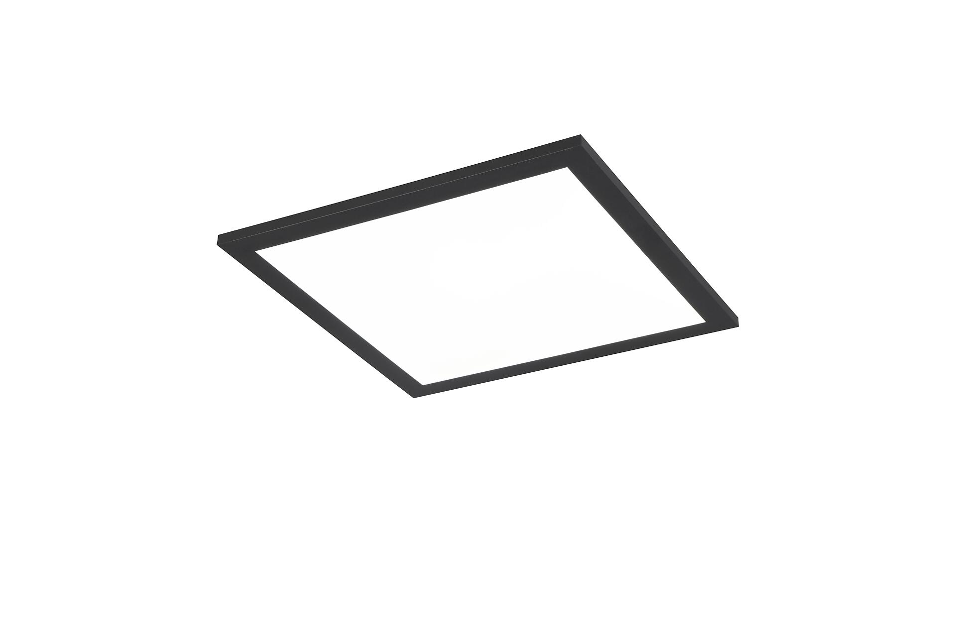 Reality LED-Deckenleuchte Beta schwarz Metall B/H/T: ca. 29,5x50x29,5 cm 1 Brennstellen