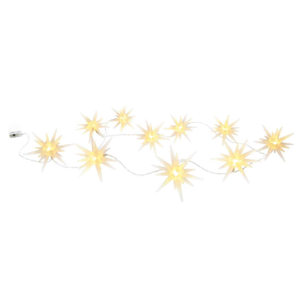 Näve Leuchten LED-Lichterkette weiß Kunststoff B/H/T: ca. 10x10x165 cm