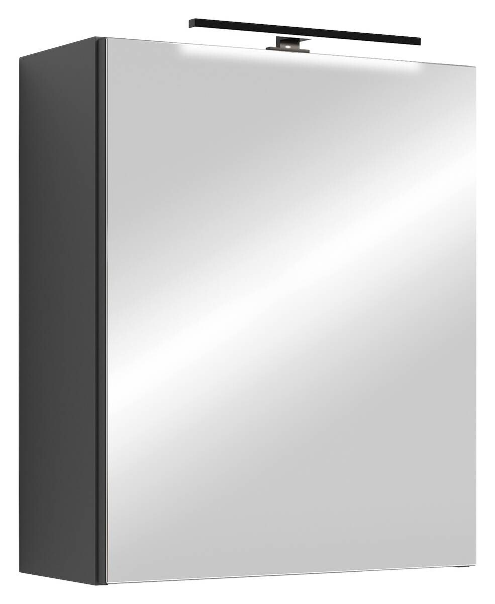Spiegelschrank SPREE anthrazit B/H/T: ca. 50x60x15 cm