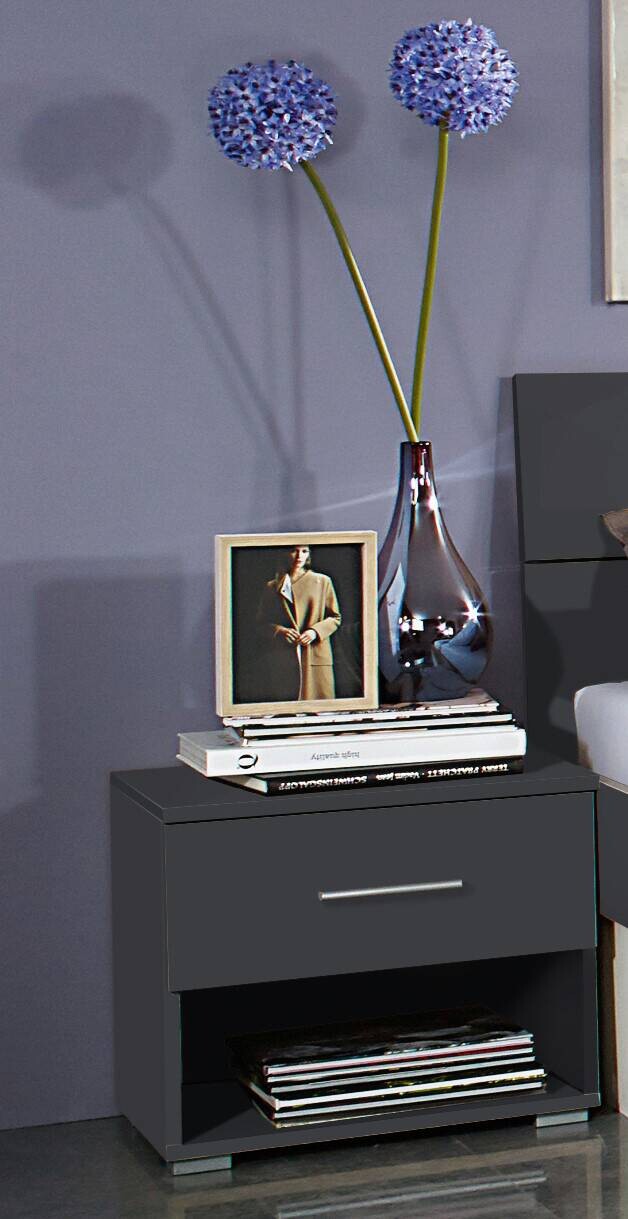 Nachtkonsolen München grau B/H/T: ca. 47x43x42 cm Nachtkonsolen München grau B/H/T: ca. 47x43x42 cm