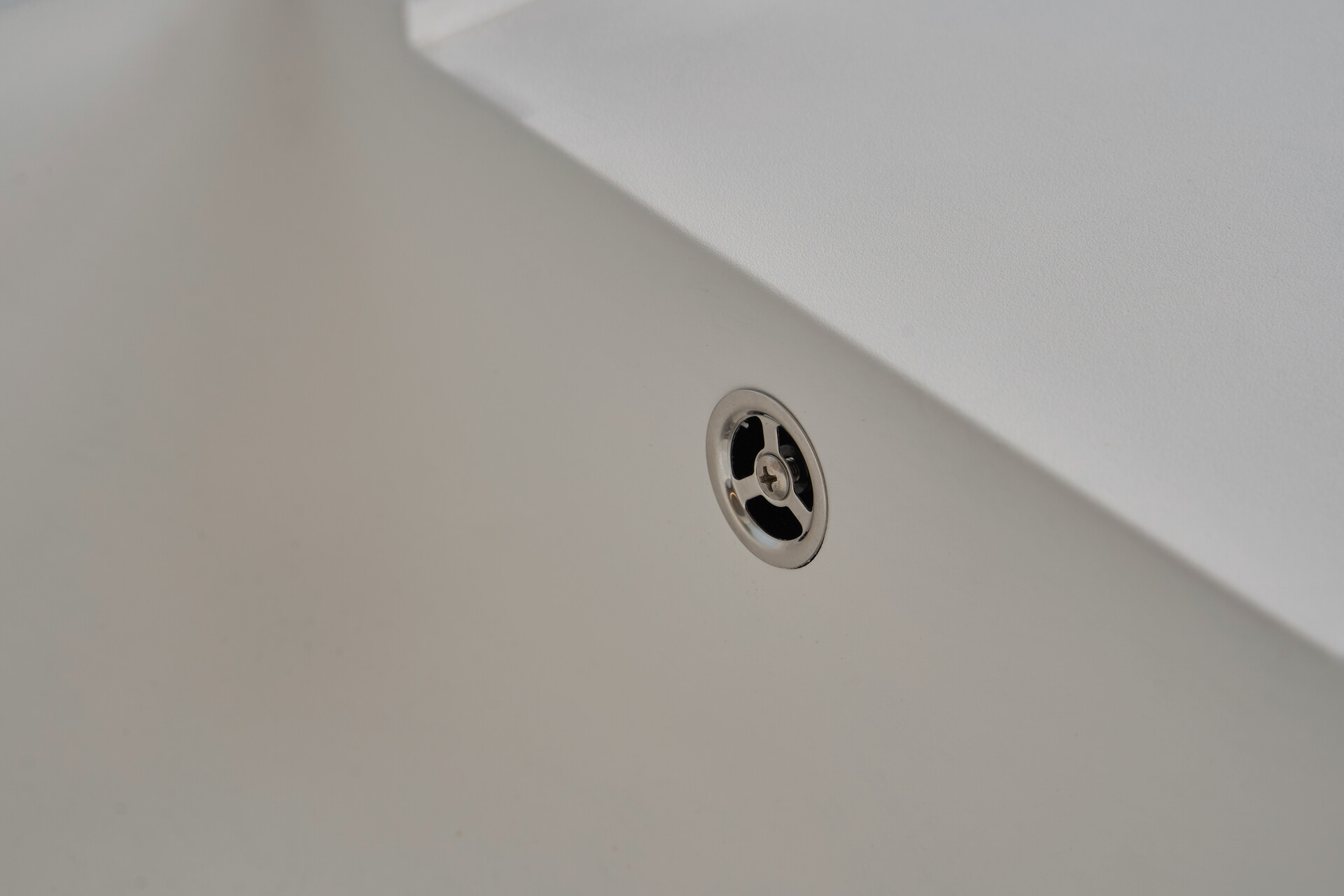 Respekta Einbauspüle Denver 78 x 44 W weiß Mineralite B/H/T: ca. 78x17x43,5 cm