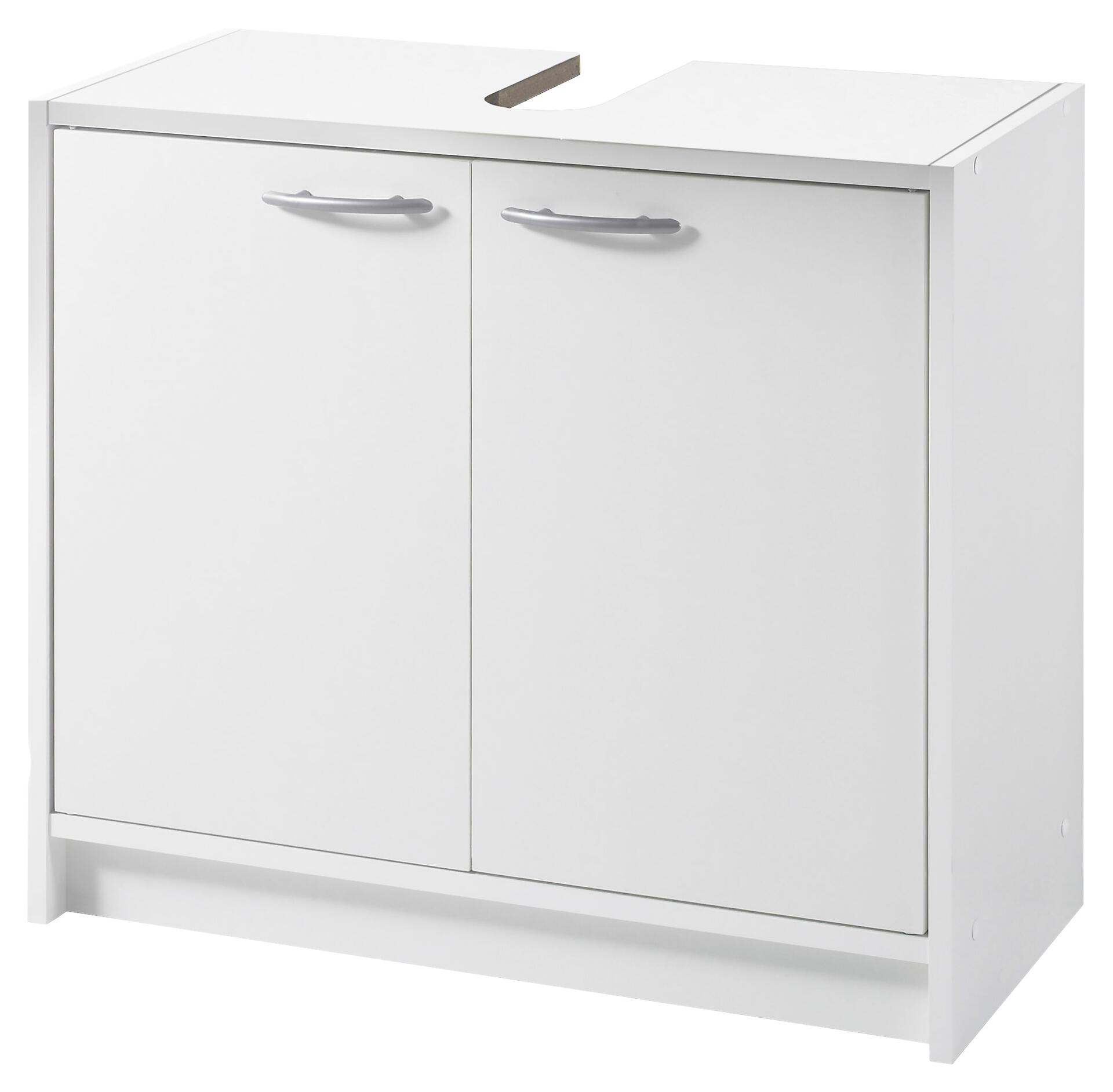 Waschbeckenunterschrank Smash weiß B/H/T: ca. 63x55x29 cm