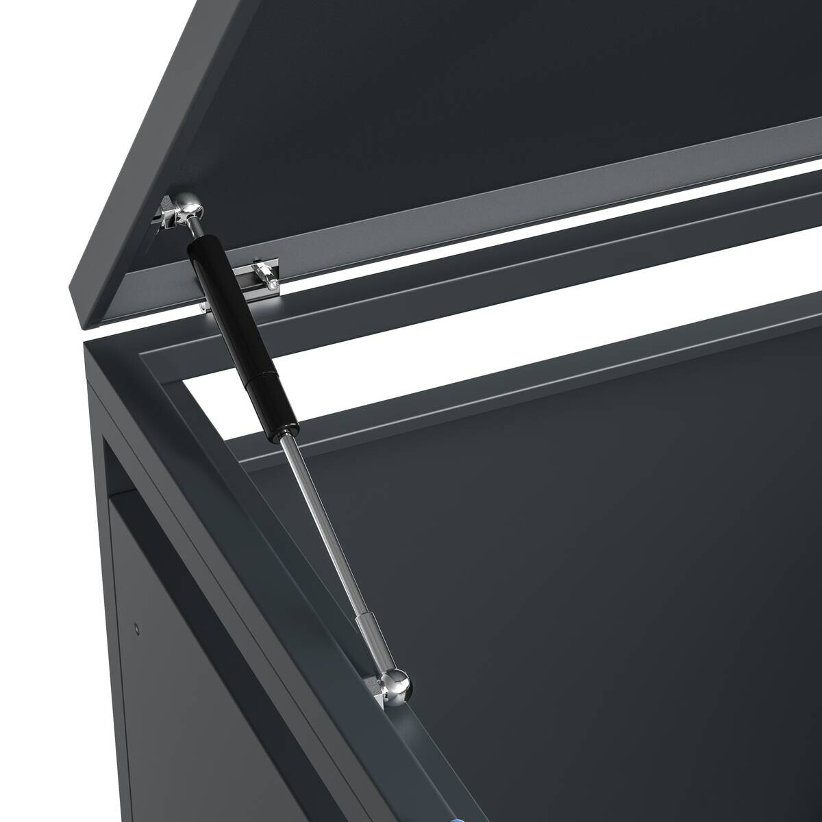 Westmann Mülltonnenbox Lacina braun B/H/L: ca. 68x116x80 cm