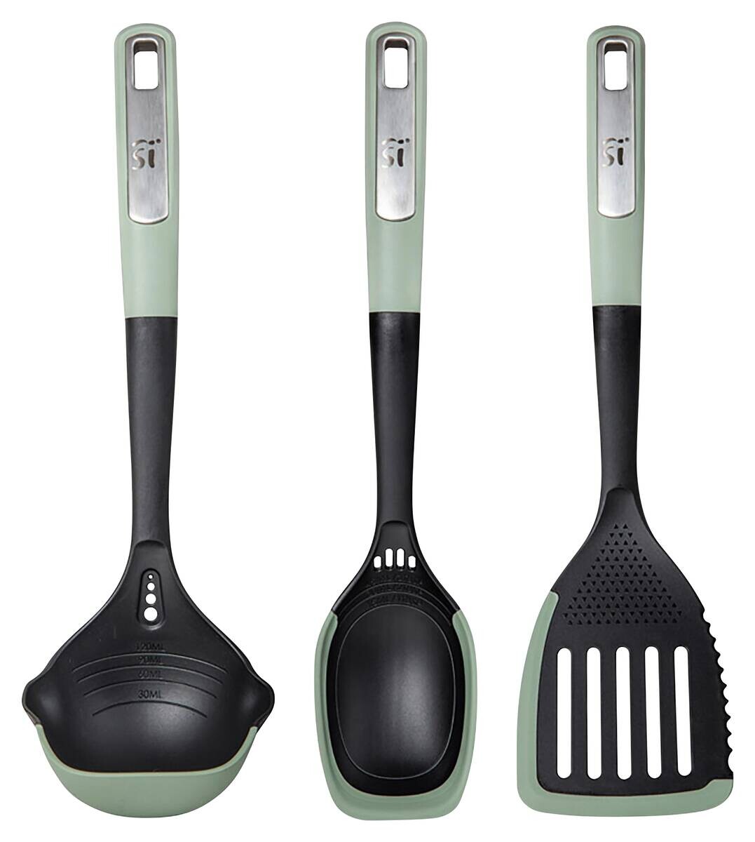 SAN IGNACIO Küchenhelfer MOODS grün Nylon B/H/L: ca. 11,5x35,5x13 cm SAN IGNACIO Küchenhelfer MOODS grün Nylon B/H/L: ca. 11,5x35,5x13 cm