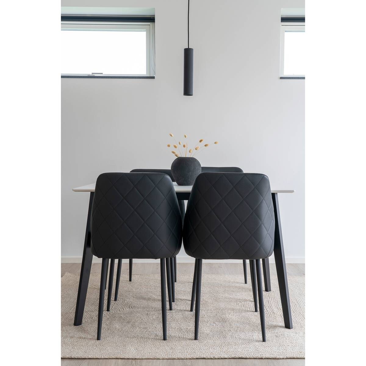 Housenordic Pendelleuchte Paris schwarz Stahl L/D: ca. 120x6 cm GU10 1 Brennstellen