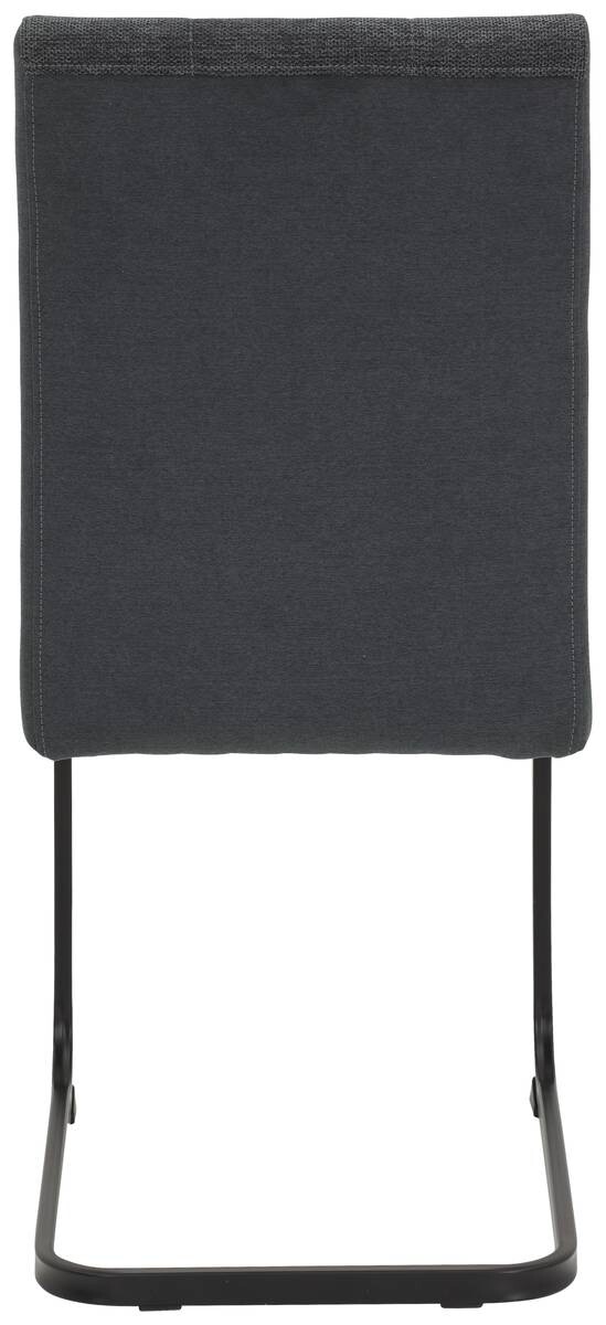 Stuhl 2er Set LINN anthrazit Webstoff B/H/T: ca. 43x92x52 cm