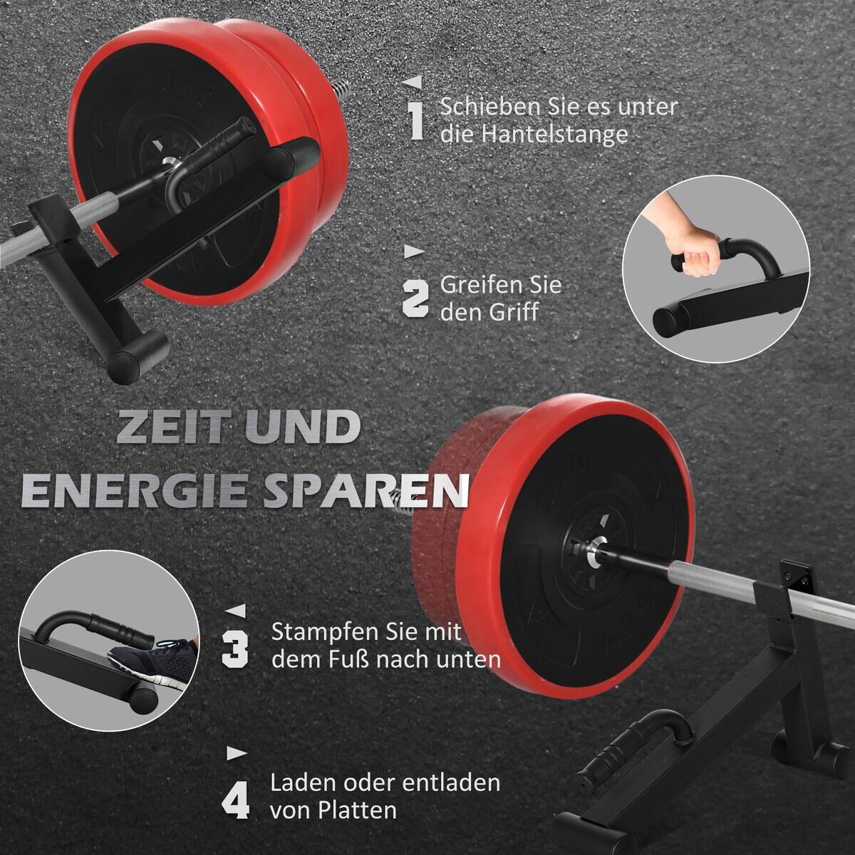 SPORTNOW Hantelständer