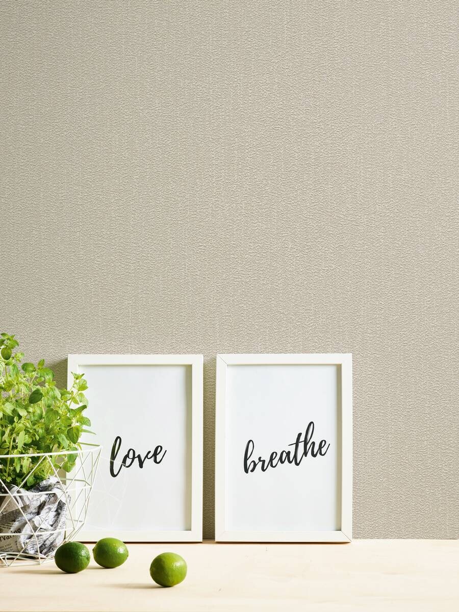 A.S.Creation Vliestapete Attractive 2 Struktur beige B/L: ca. 53x1005 cm