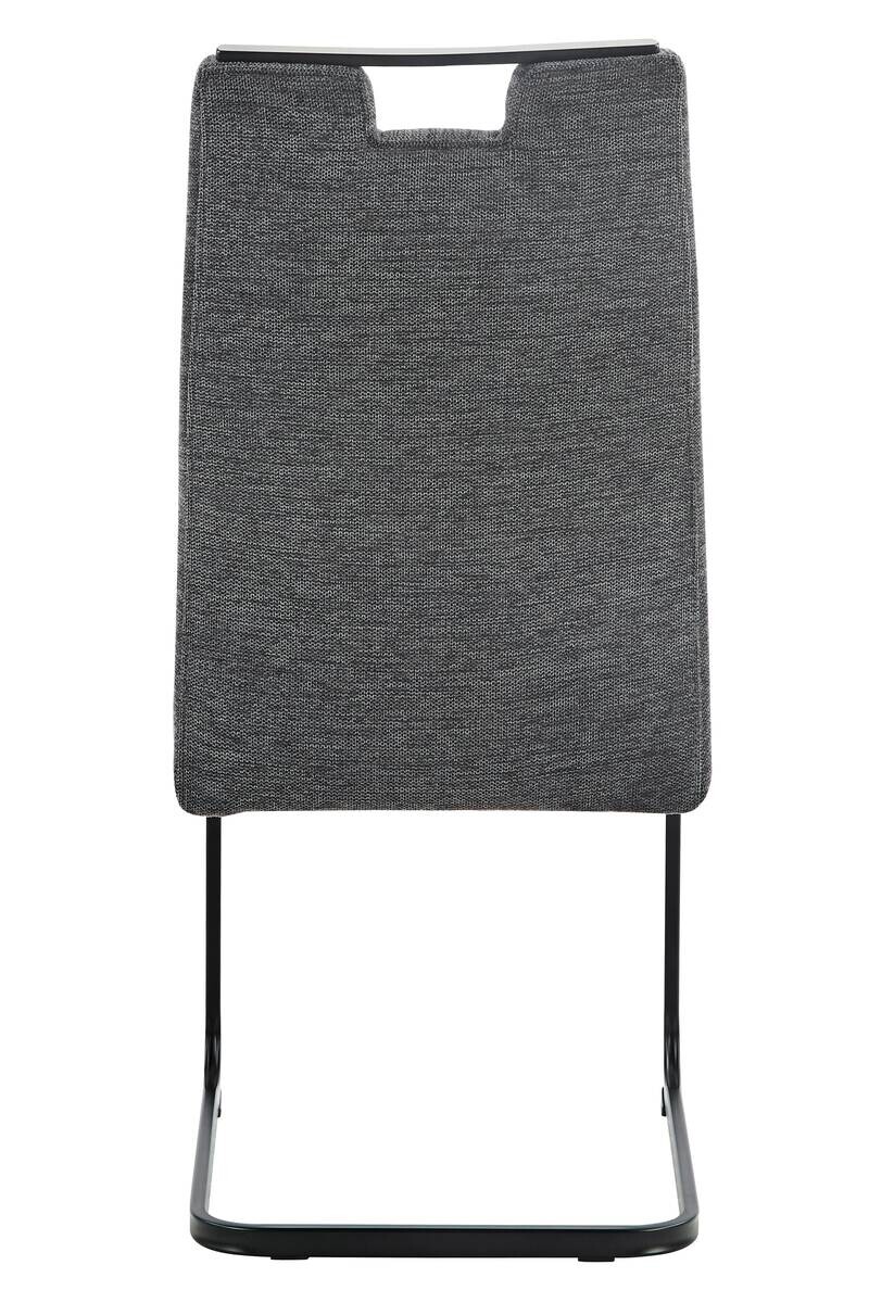 Schwingstuhl Kerstin II anthrazit Webstoff B/H/T: ca. 47x100x65 cm
