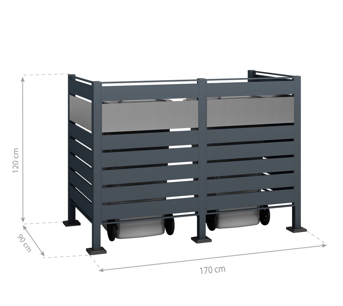 Westmann MülltonnenverkleidungBox Planum
