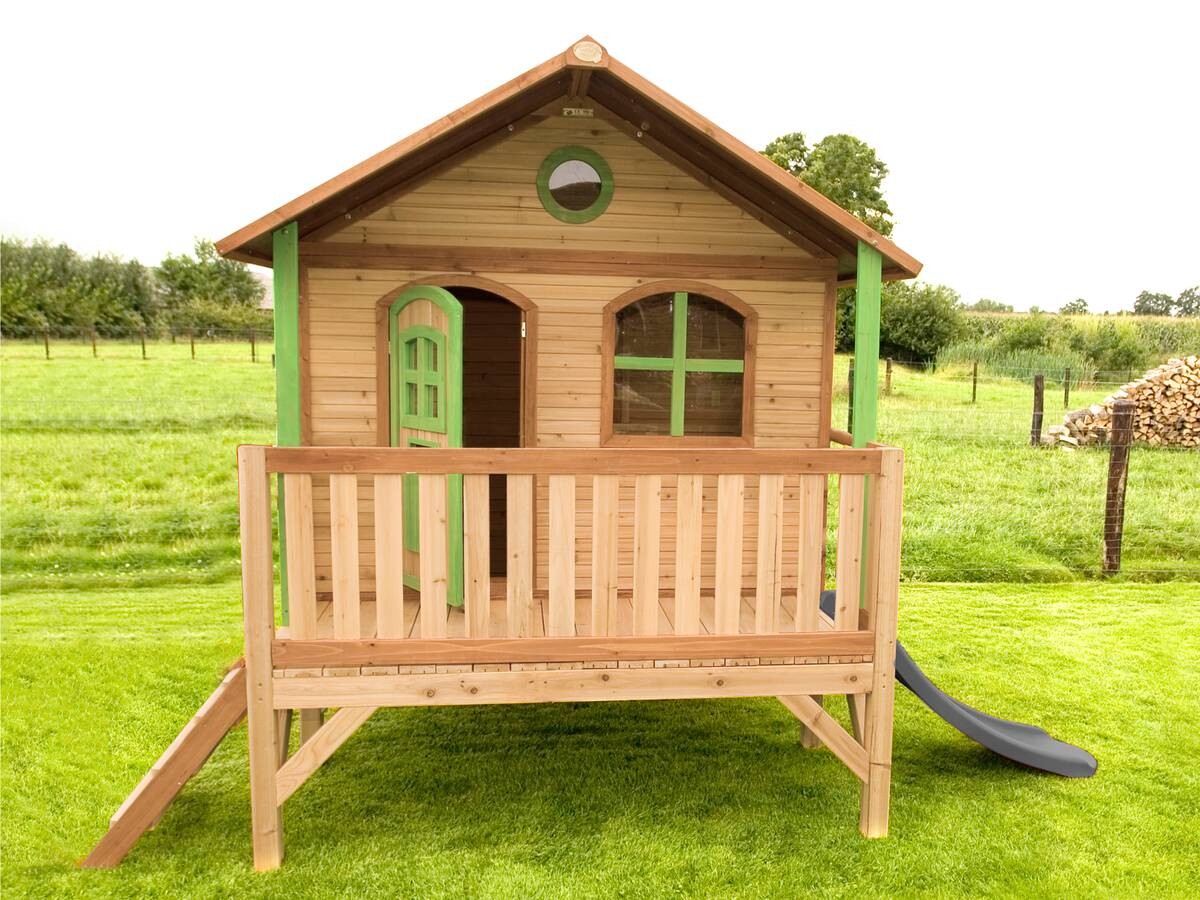 AXI Spielhaus Stef braun B/H/L: ca. 349x233x212 cm