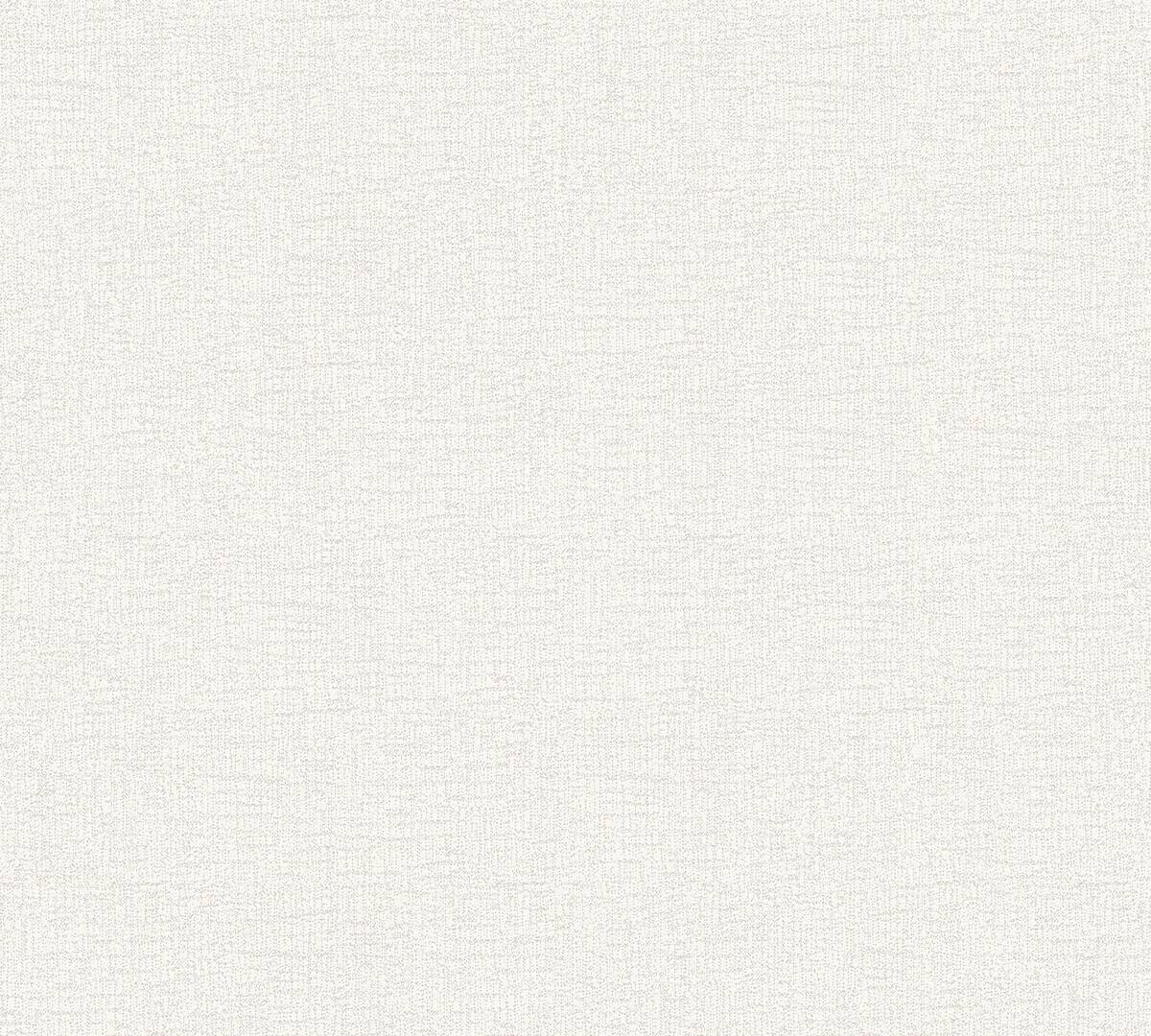 A.S.Creation Vliestapete Attractive Uni weiß B/L: ca. 53x1005 cm