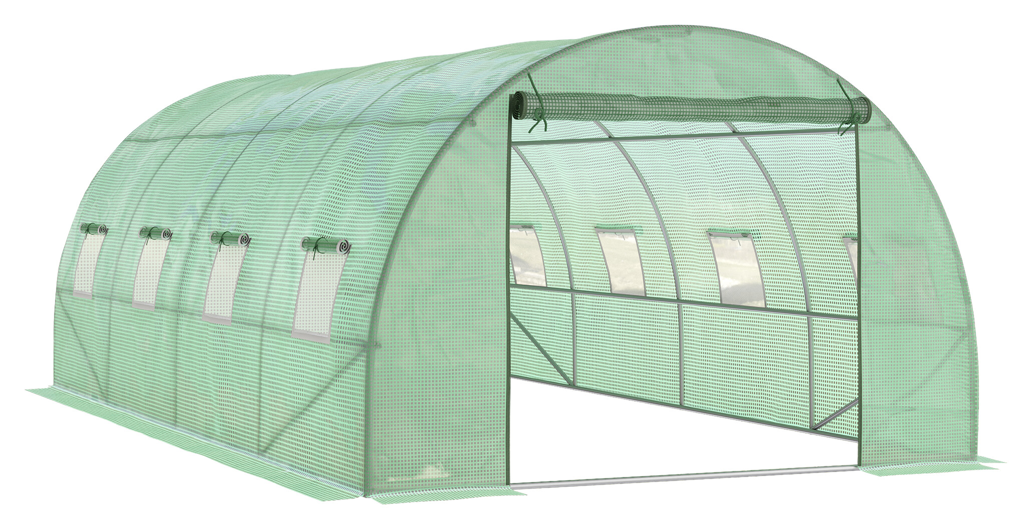 Outsunny Foliengewächshaus B/H/L: ca. 300x200x590 cm