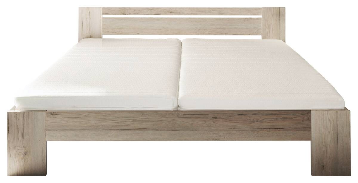 Futonbett Cannes Eiche San-Remo Nachbildung Liegefläche B/L: ca. 180x200 cm